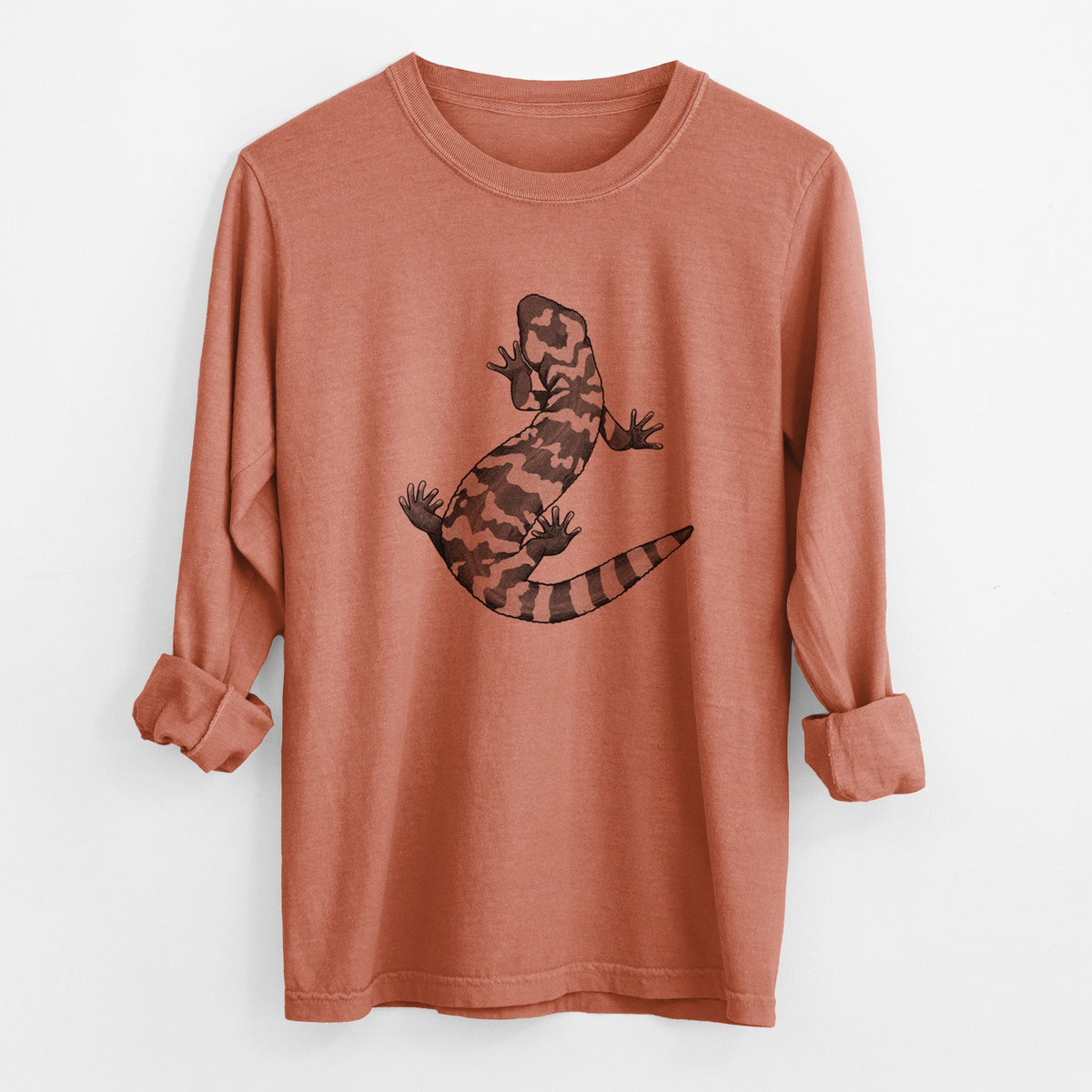Gila Monster - Heloderma suspectum - Unisex Comfort Colors 100% Cotton Long Sleeve