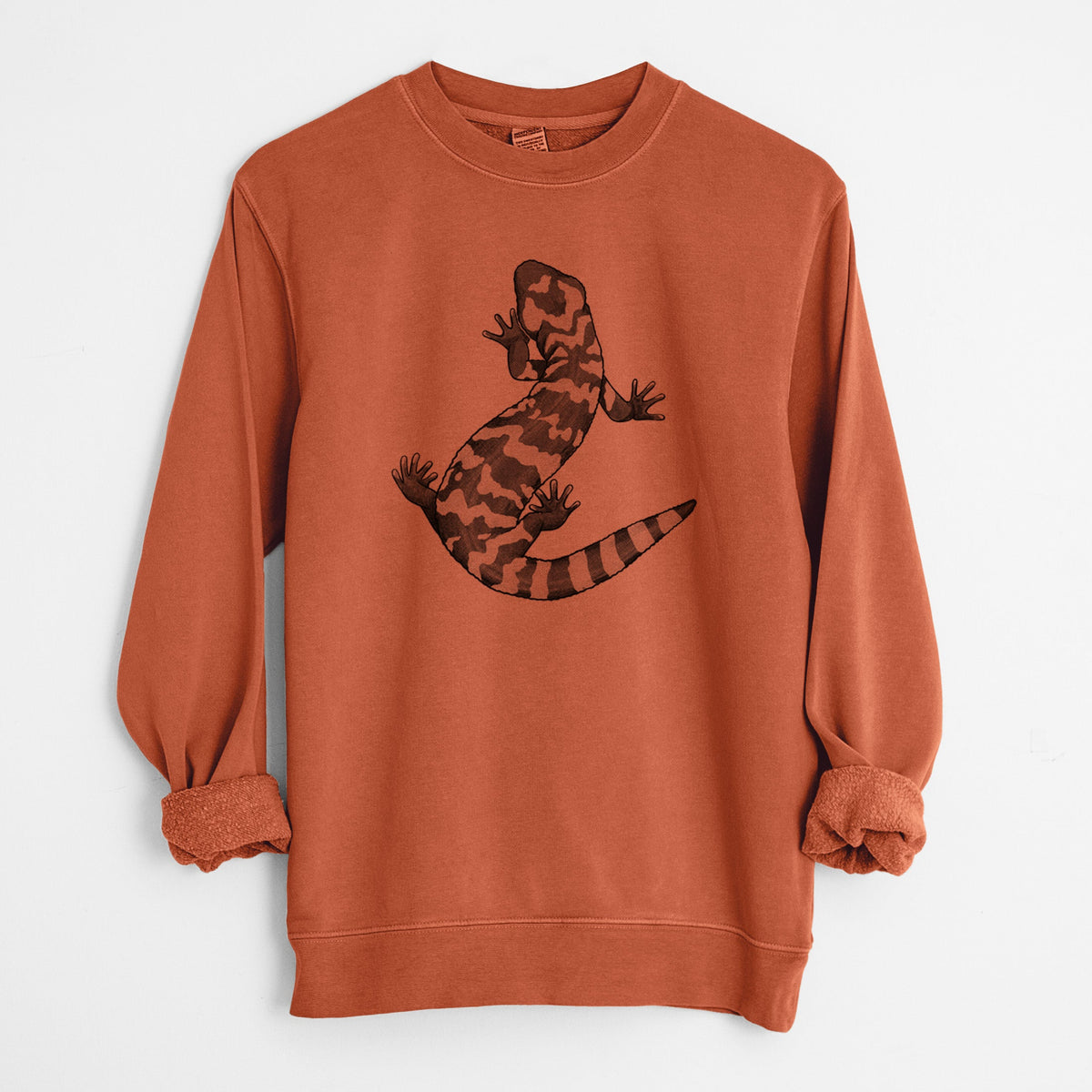 Gila Monster - Heloderma suspectum - Unisex Pigment Dyed Crew Sweatshirt