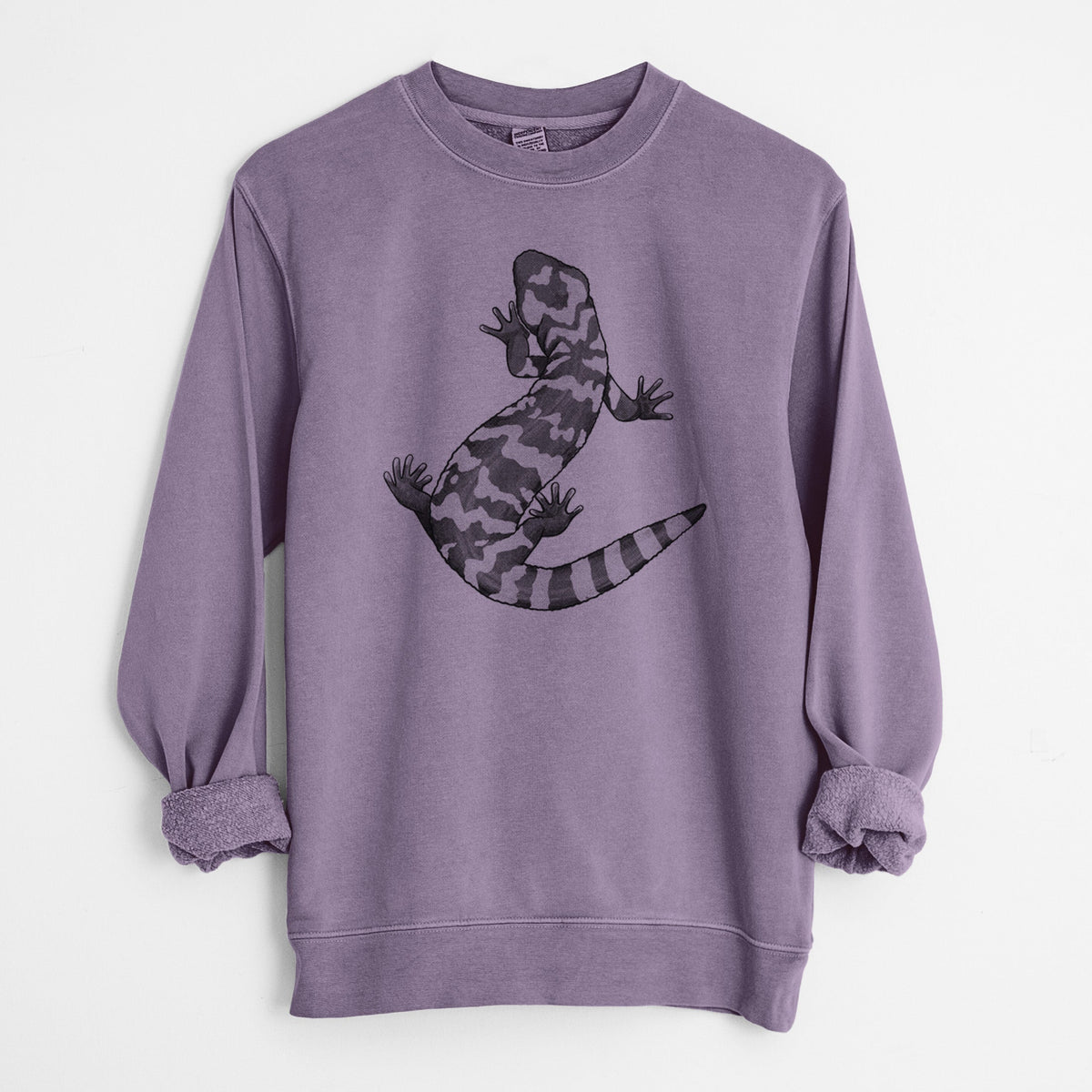 Gila Monster - Heloderma suspectum - Unisex Pigment Dyed Crew Sweatshirt