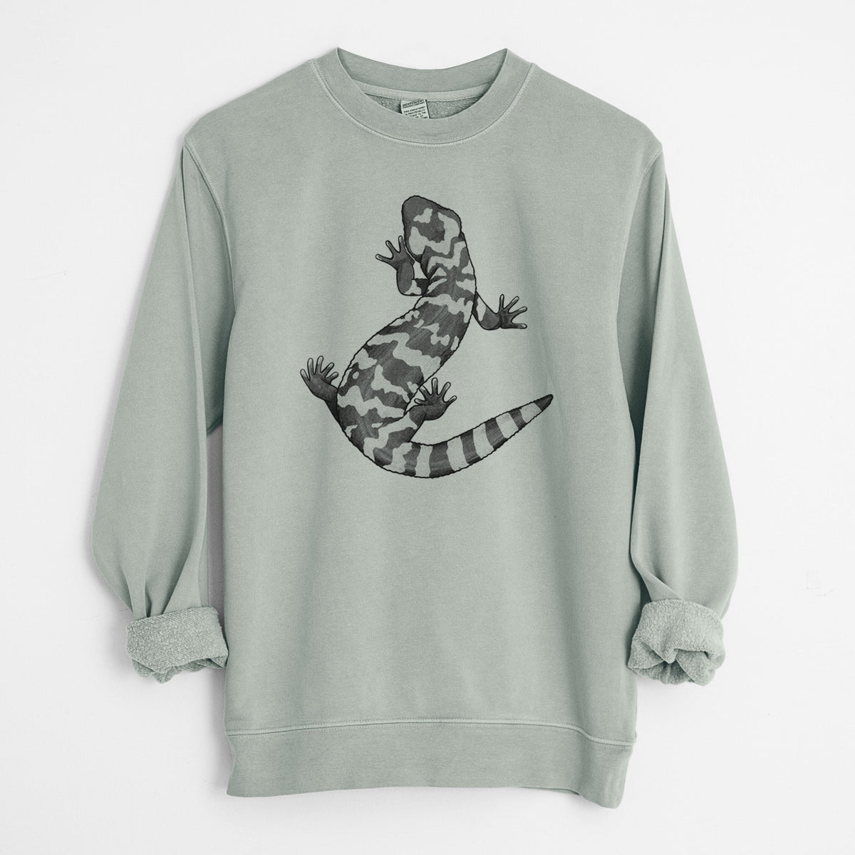 Gila Monster - Heloderma suspectum - Unisex Pigment Dyed Crew Sweatshirt