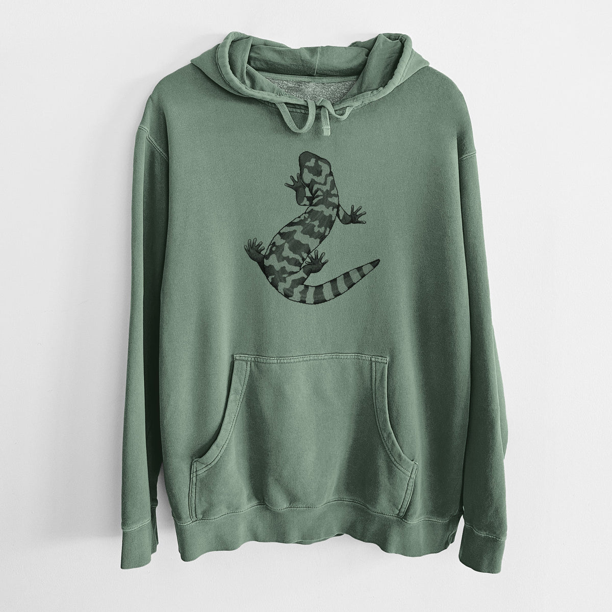 Gila Monster - Heloderma suspectum - Unisex Pigment Dyed Hoodie