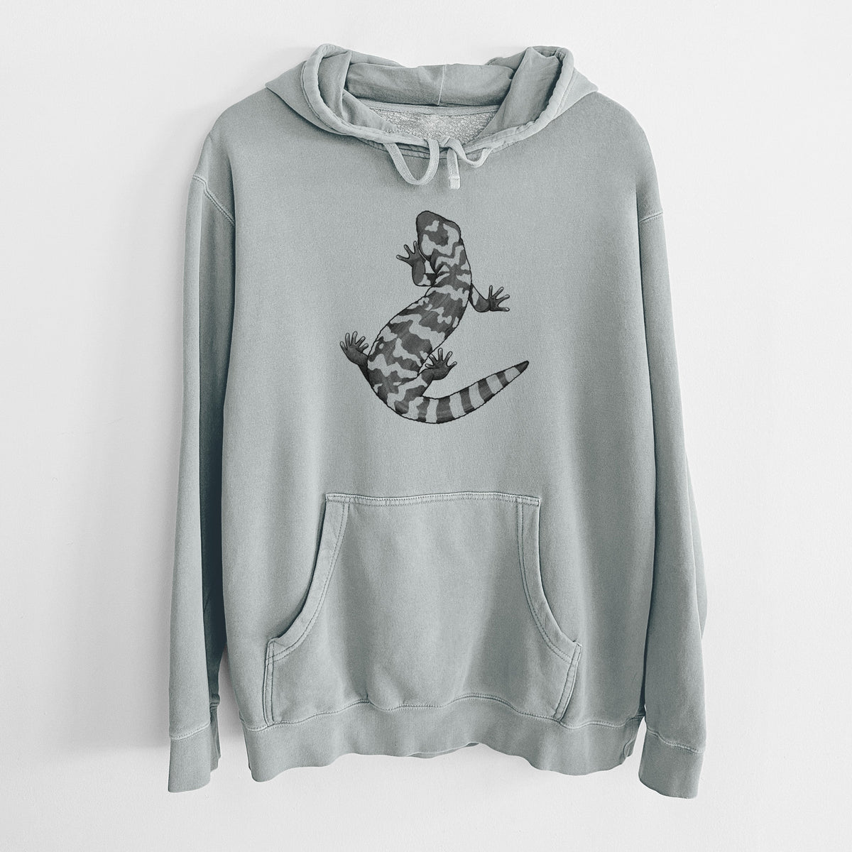 Gila Monster - Heloderma suspectum - Unisex Pigment Dyed Hoodie