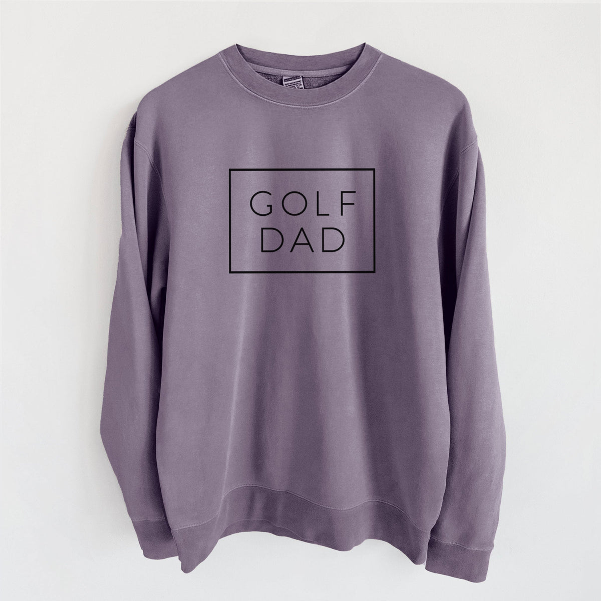 Golf Dad Boxed - Unisex Pigment Dyed Crew Sweatshirt