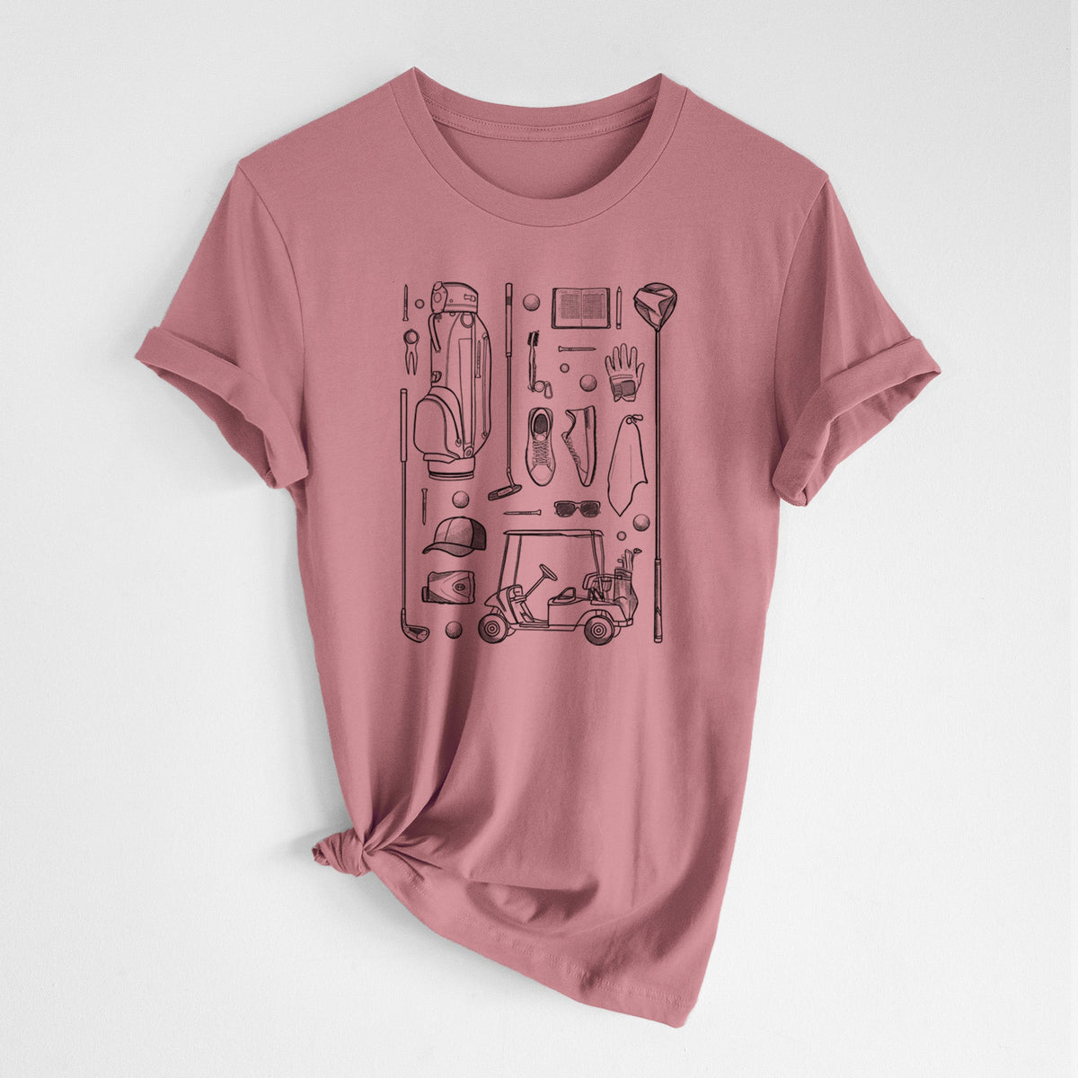 Golf Essentials - Lightweight 100% Cotton Unisex Crewneck