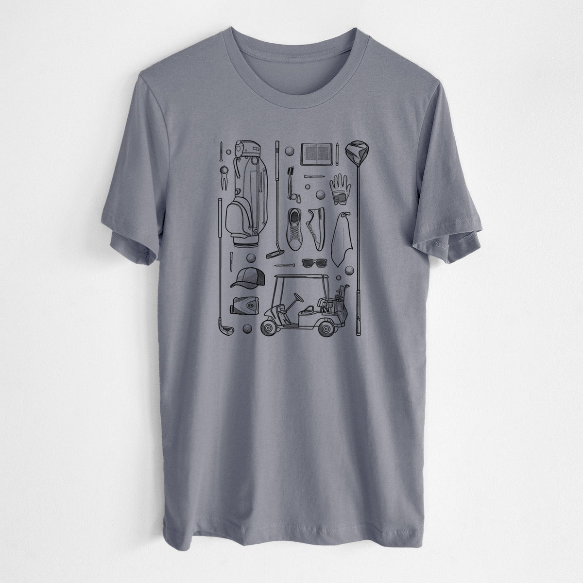 Golf Essentials - Lightweight 100% Cotton Unisex Crewneck