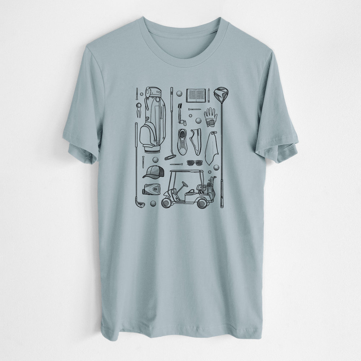Golf Essentials - Lightweight 100% Cotton Unisex Crewneck