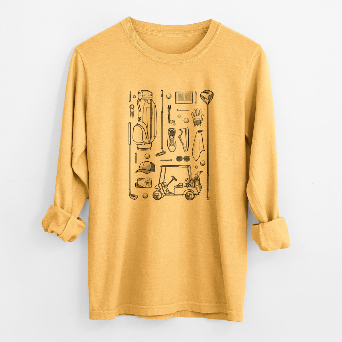Golf Essentials - Unisex Comfort Colors 100% Cotton Long Sleeve