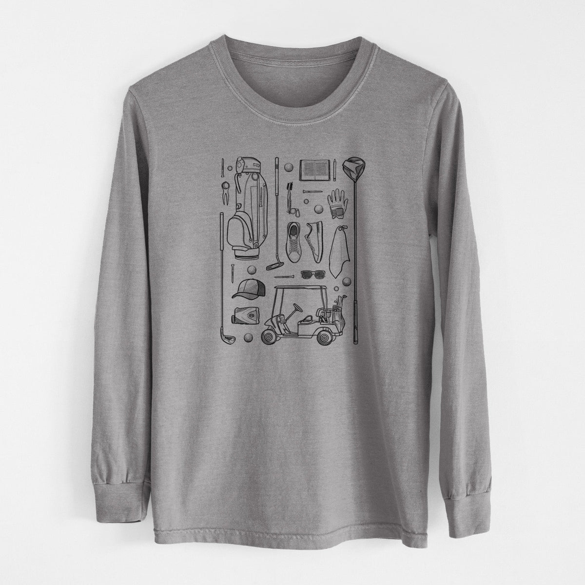 Golf Essentials - Unisex Comfort Colors 100% Cotton Long Sleeve