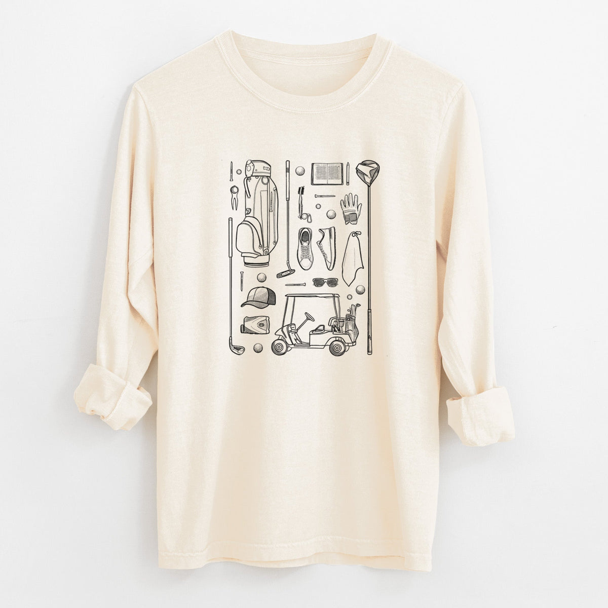 Golf Essentials - Unisex Comfort Colors 100% Cotton Long Sleeve
