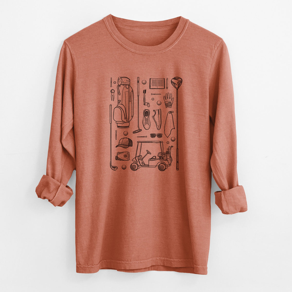 Golf Essentials - Unisex Comfort Colors 100% Cotton Long Sleeve