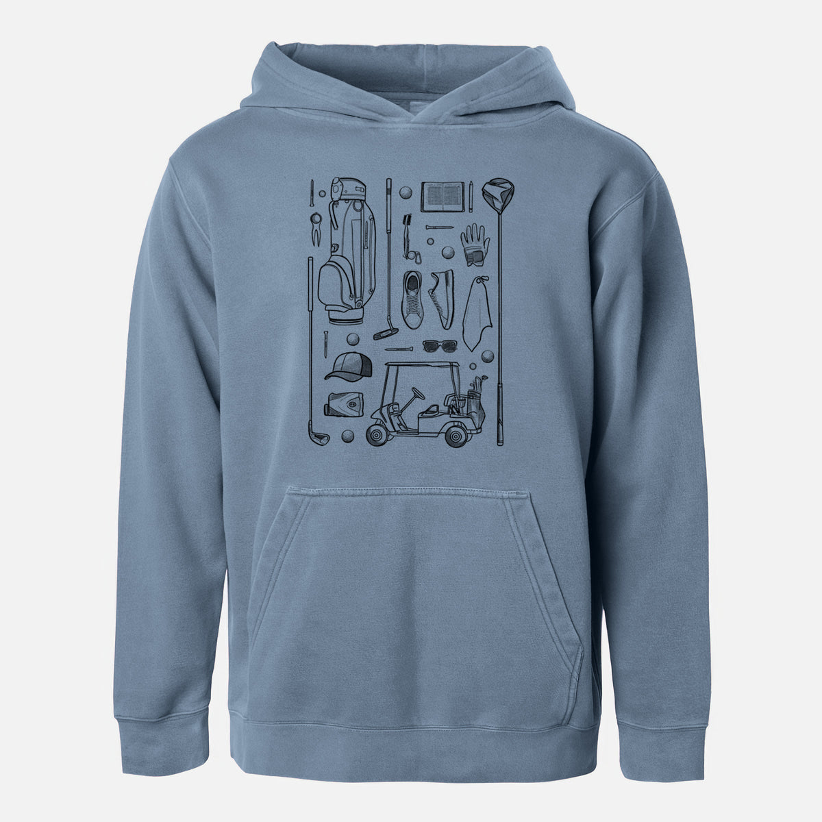 Golf Essentials - Youth Pigment Dyed Hoodie