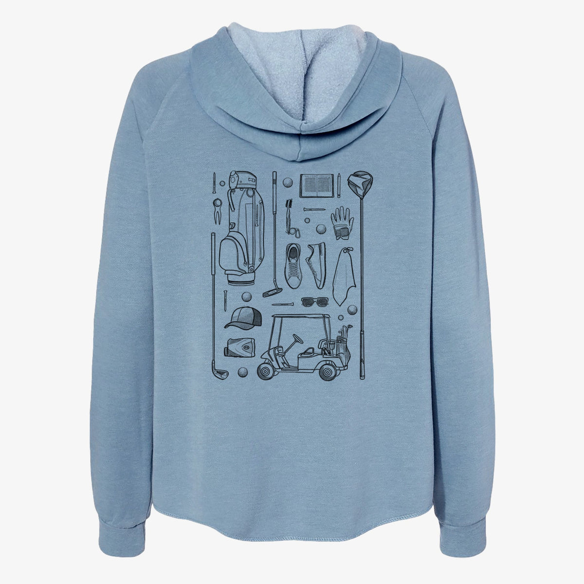 Golf Essentials - Women's Cali Wave Zip-Up Sweatshirt