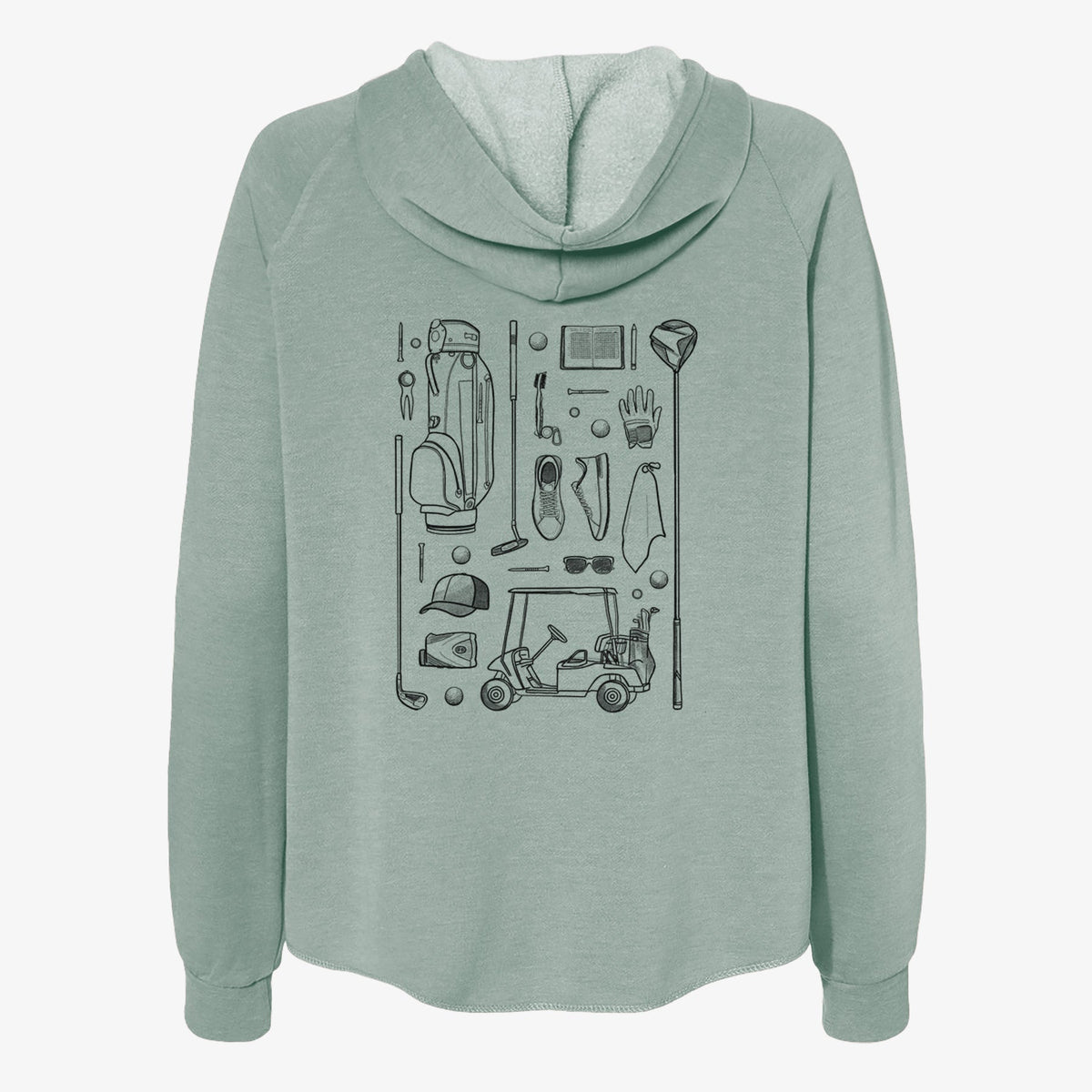 Golf Essentials - Women's Cali Wave Zip-Up Sweatshirt