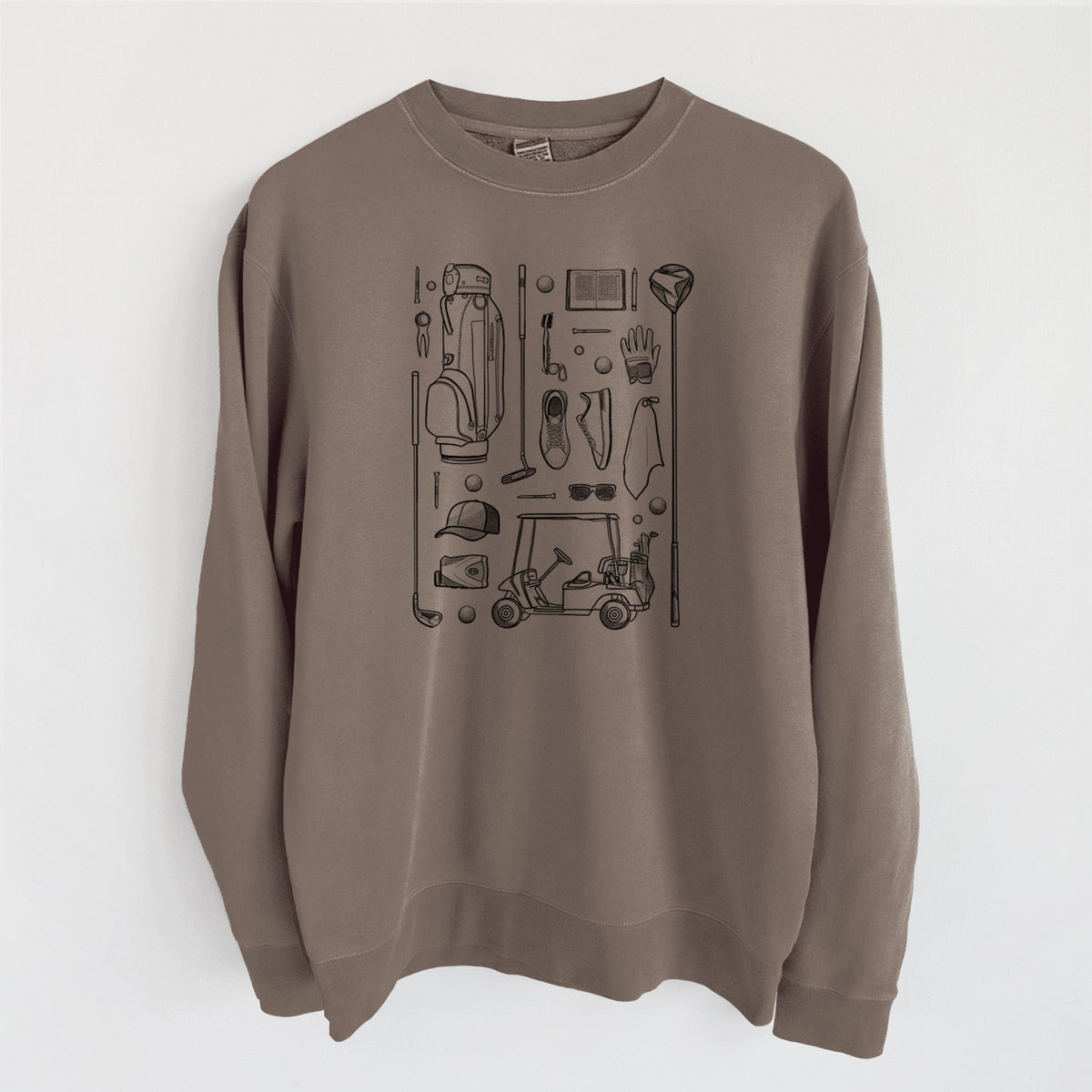 Golf Essentials - Unisex Pigment Dyed Crew Sweatshirt