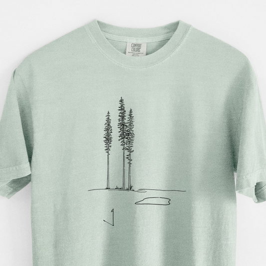 Playing Through the Pines - Unisex Comfort Colors Garment-Dyed Heavyweight T-shirt