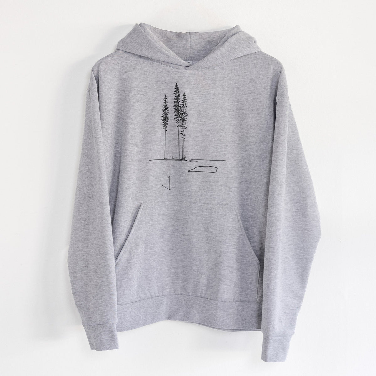 Playing Through the Pines  - Statement Midweight Hoodie