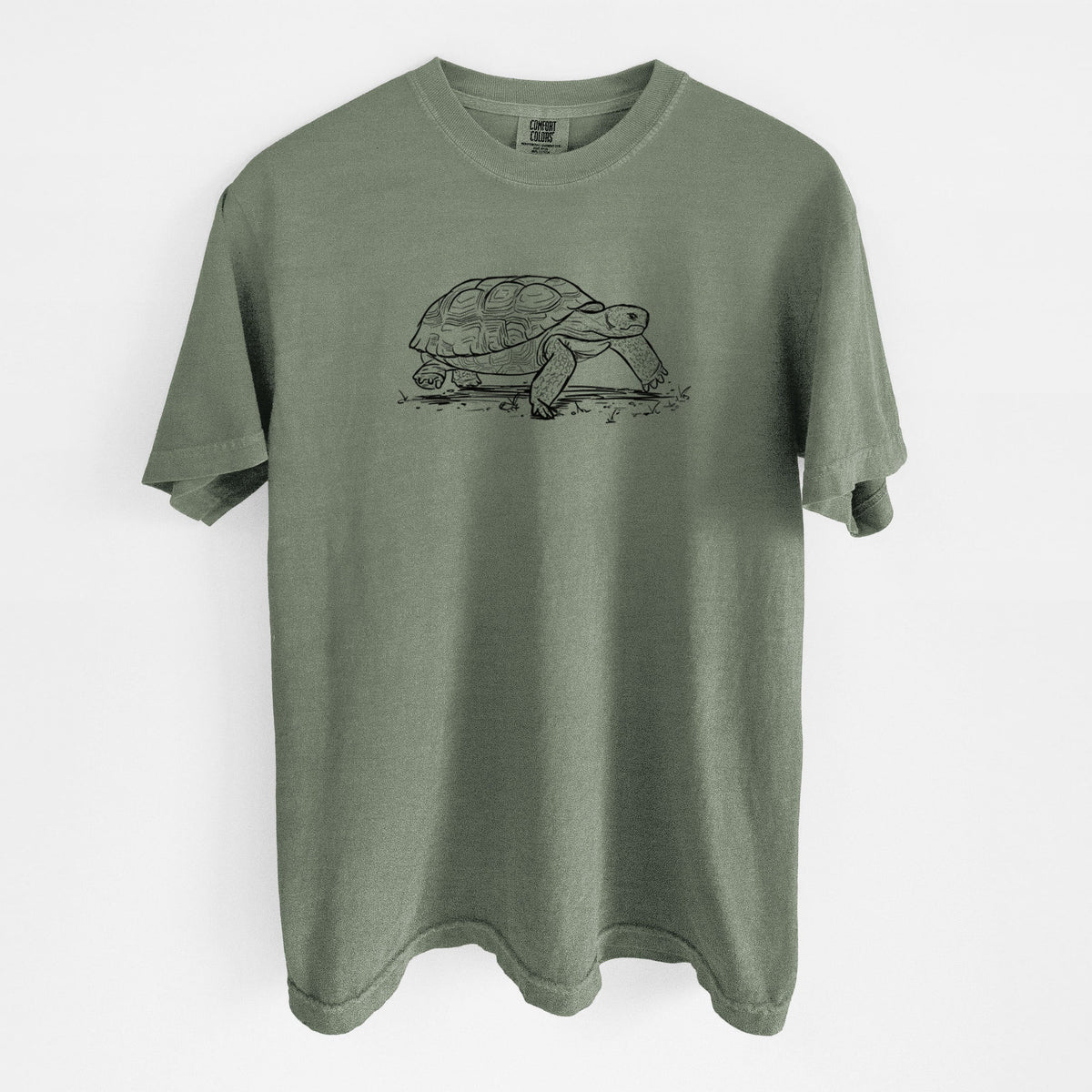 Gopher Tortoise - Gopherus polyphemus - Unisex Comfort Colors Garment-Dyed Heavyweight T-shirt