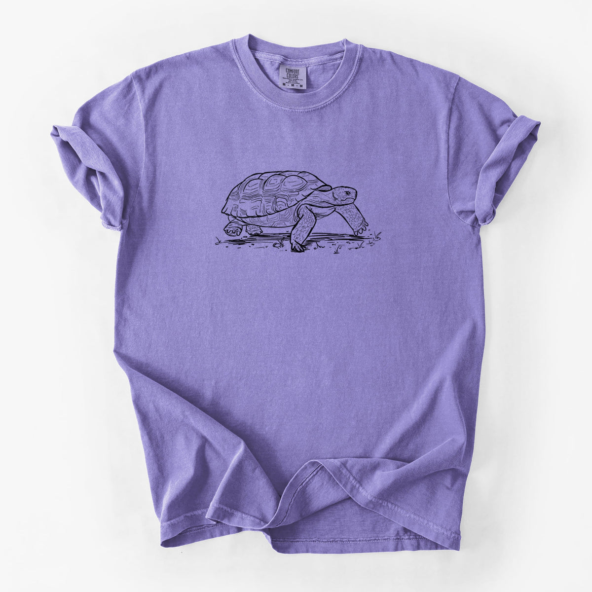 Gopher Tortoise - Gopherus polyphemus - Unisex Comfort Colors Garment-Dyed Heavyweight T-shirt