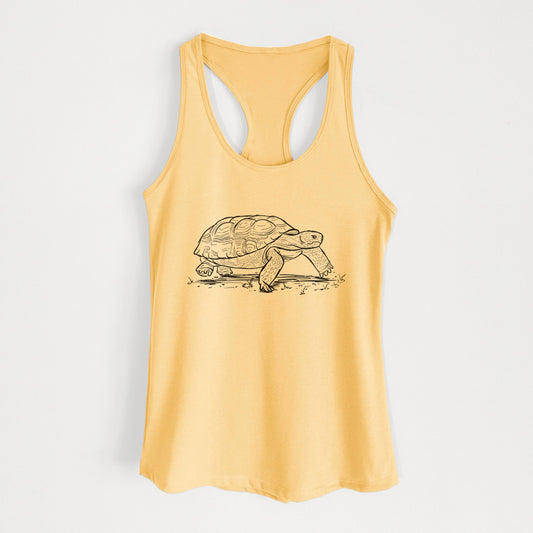 Gopher Tortoise - Gopherus polyphemus - Women's Racerback Tanktop