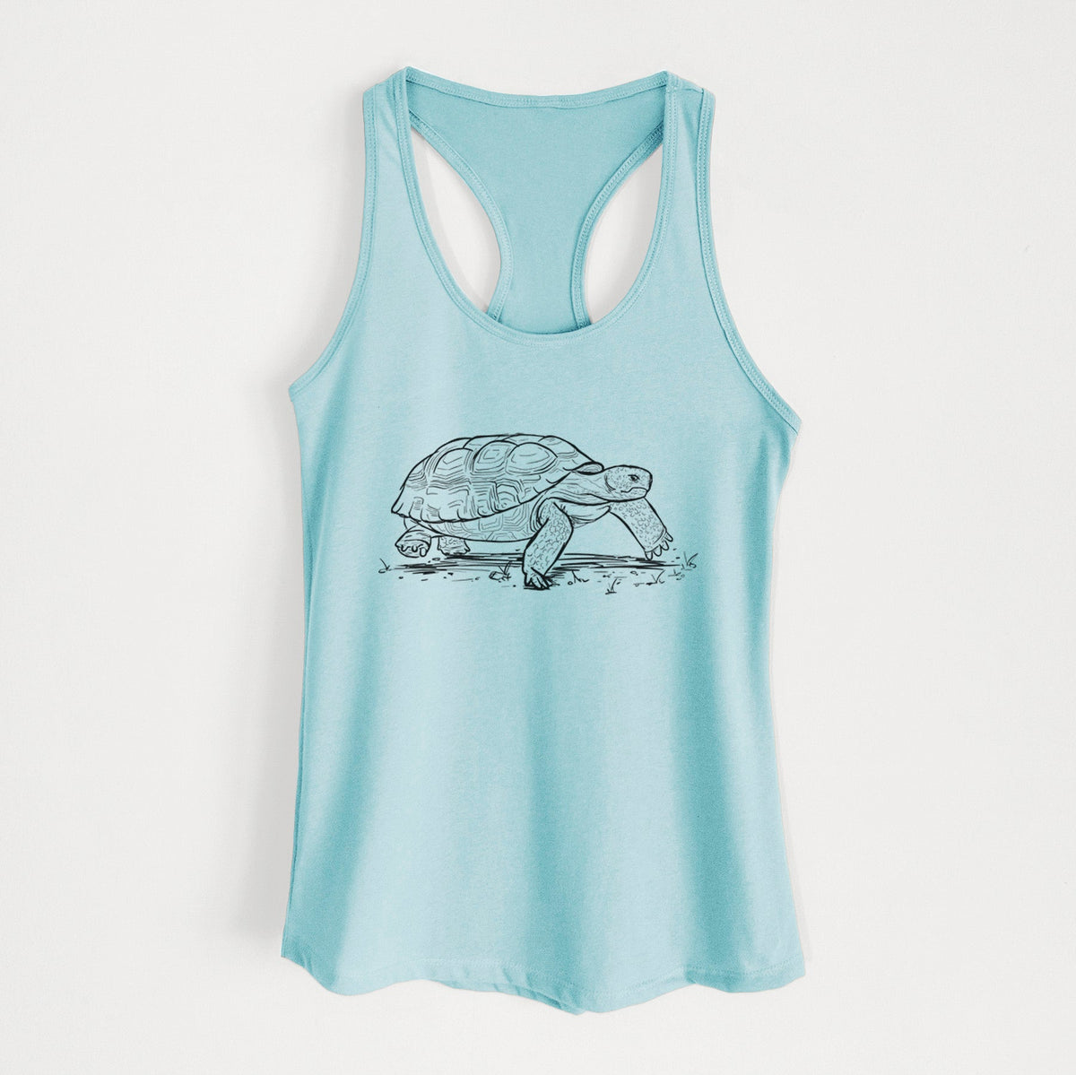Gopher Tortoise - Gopherus polyphemus - Women's Racerback Tanktop