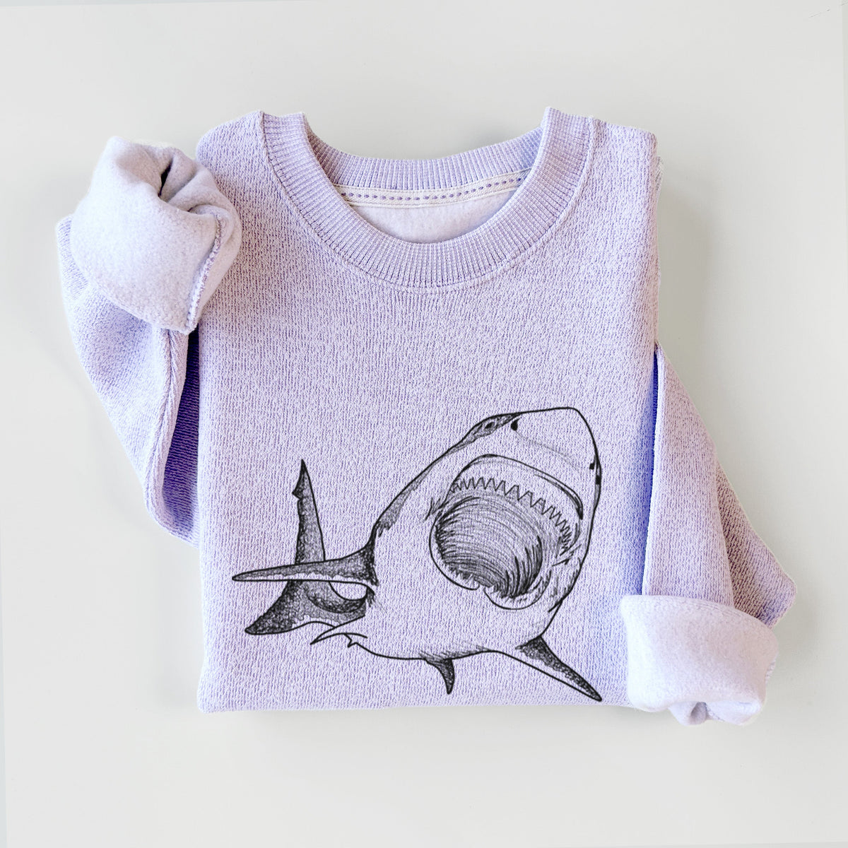 Great White Shark - Knit Sweatshirt