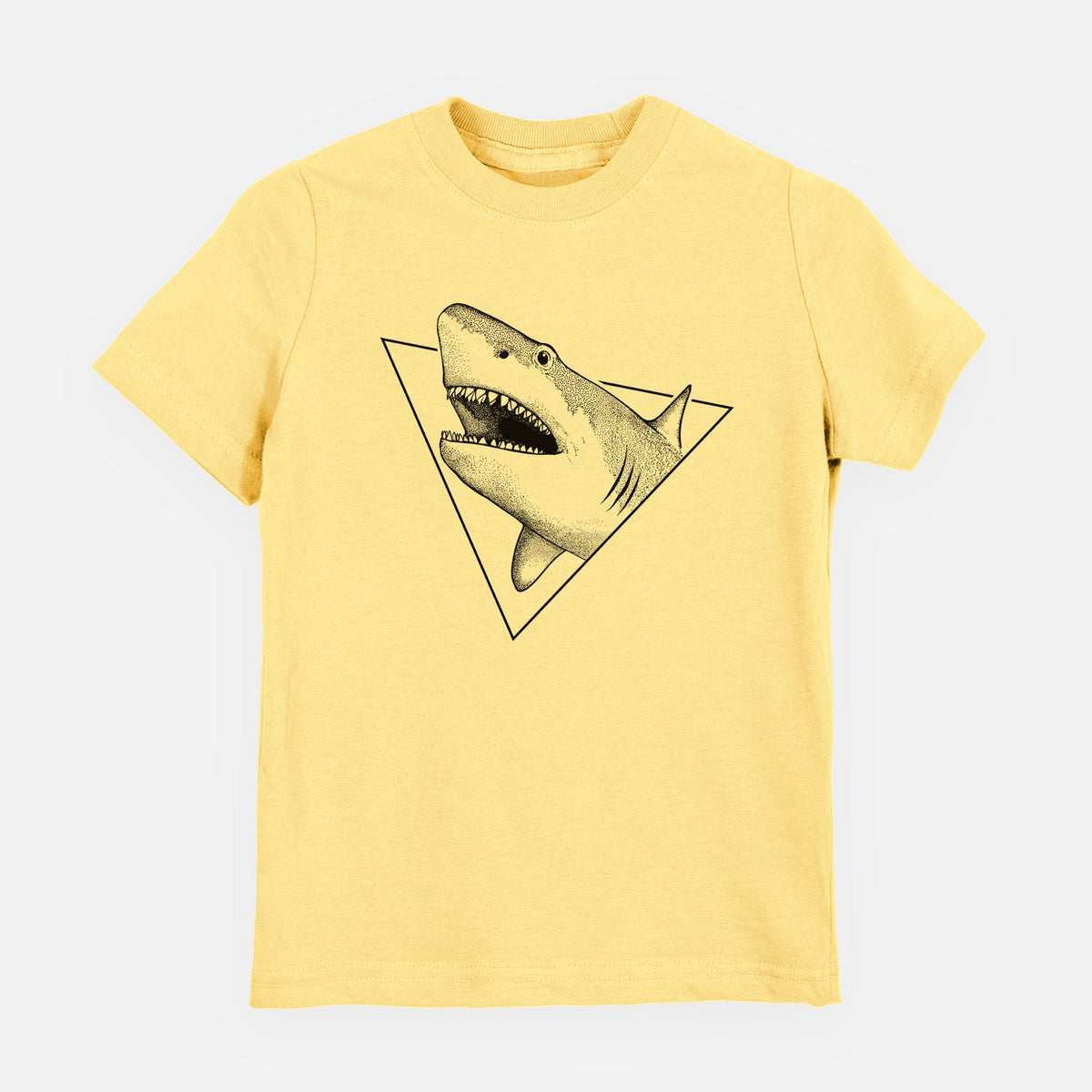 Great White Shark Triangle - Toddler/Youth Shirt