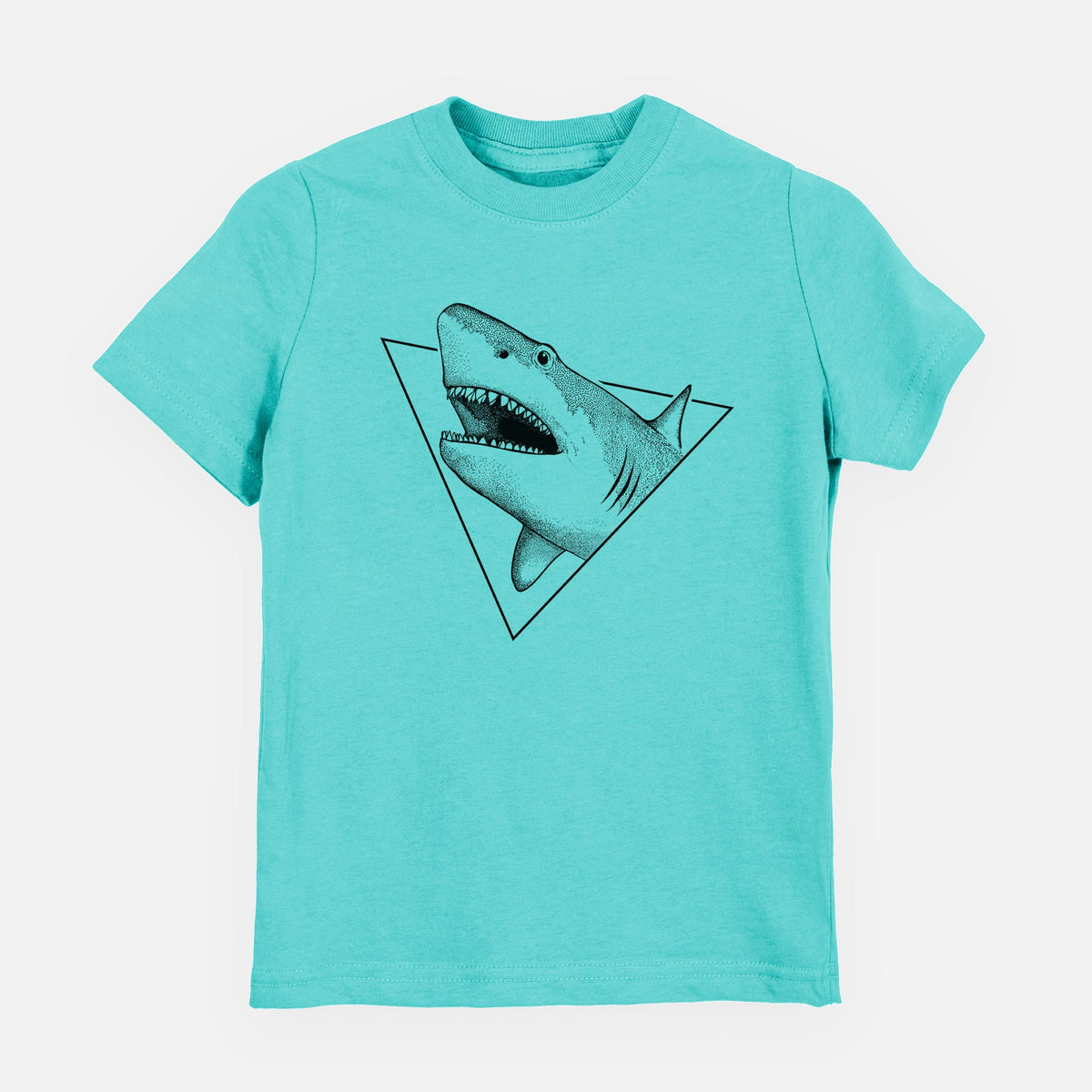 Great White Shark Triangle - Toddler/Youth Shirt