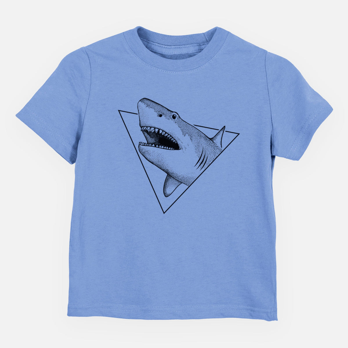 Great White Shark Triangle - Toddler/Youth Shirt