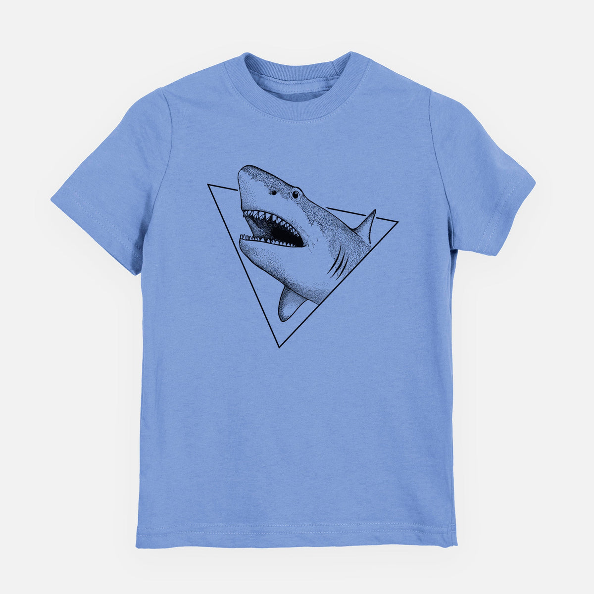 Great White Shark Triangle - Toddler/Youth Shirt
