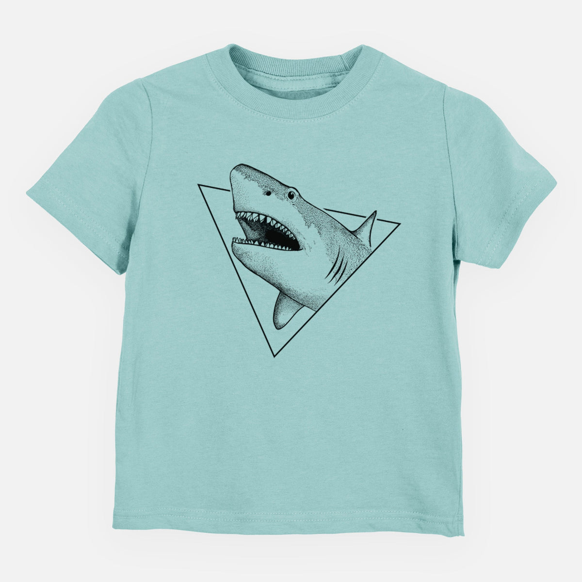 Great White Shark Triangle - Toddler/Youth Shirt
