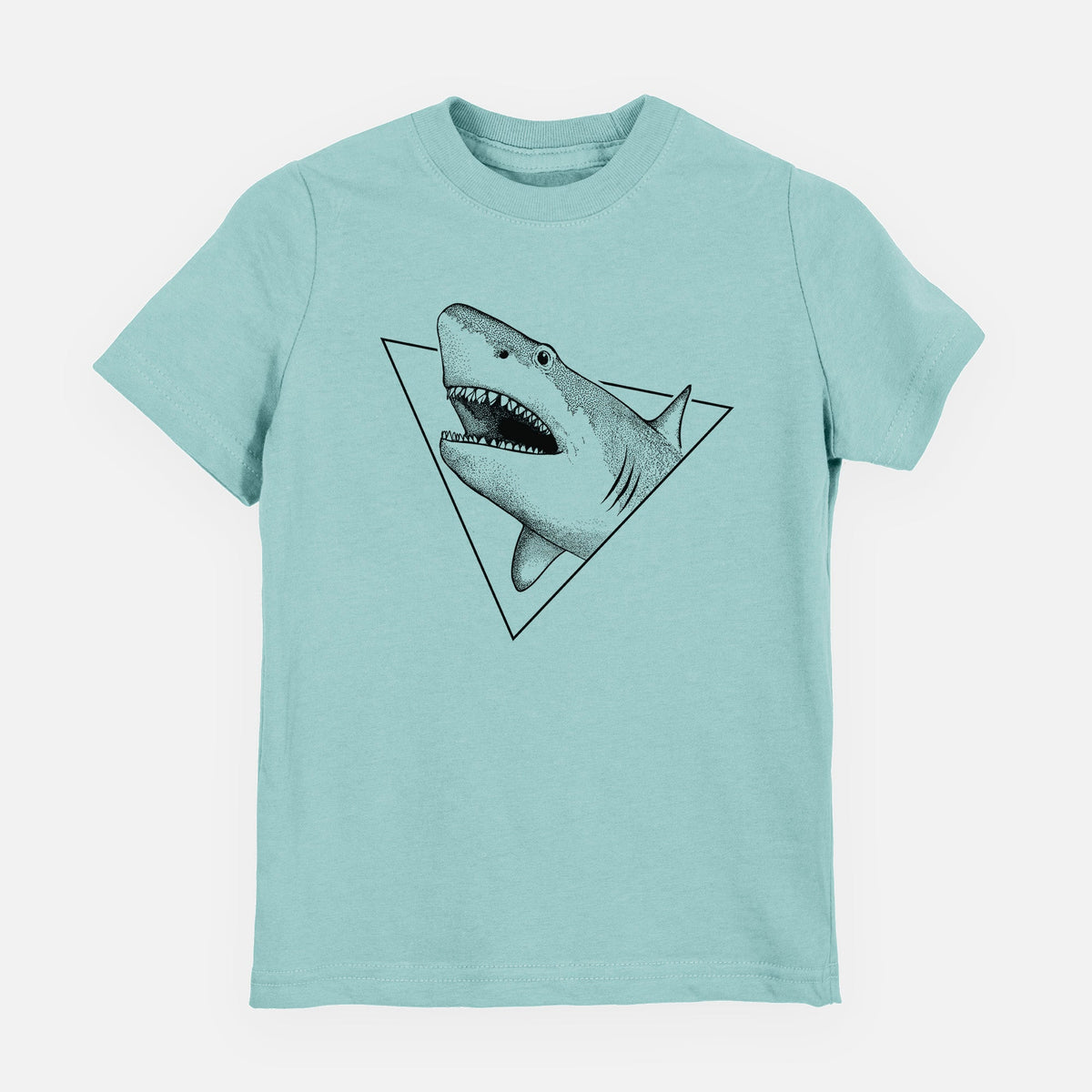 Great White Shark Triangle - Toddler/Youth Shirt