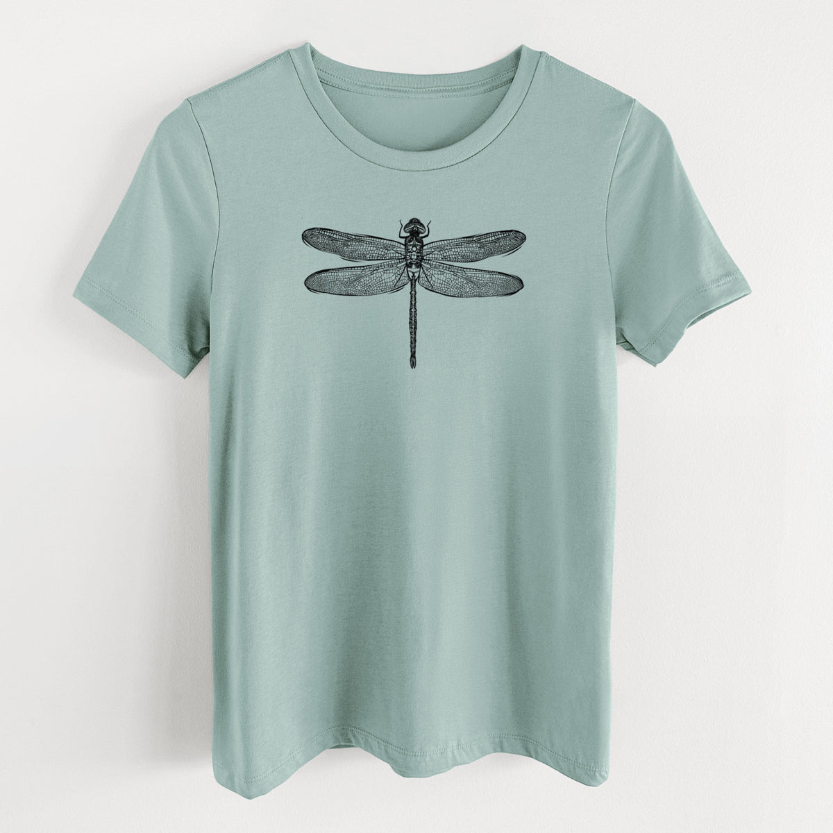 Anax Junius - Green Darner Dragonfly - Women's Lightweight Relaxed Fit 100% Cotton Crewneck