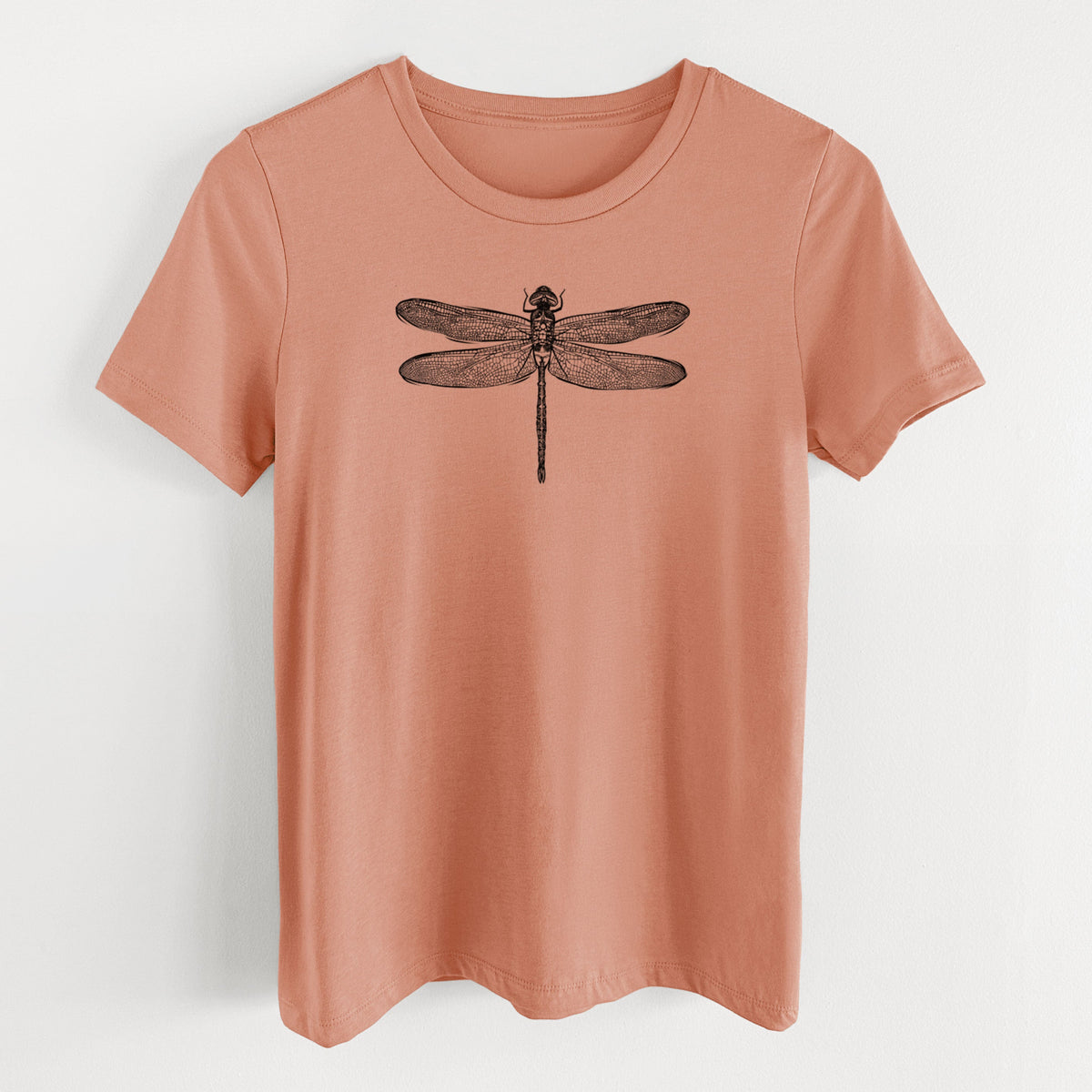 Anax Junius - Green Darner Dragonfly - Women's Lightweight Relaxed Fit 100% Cotton Crewneck