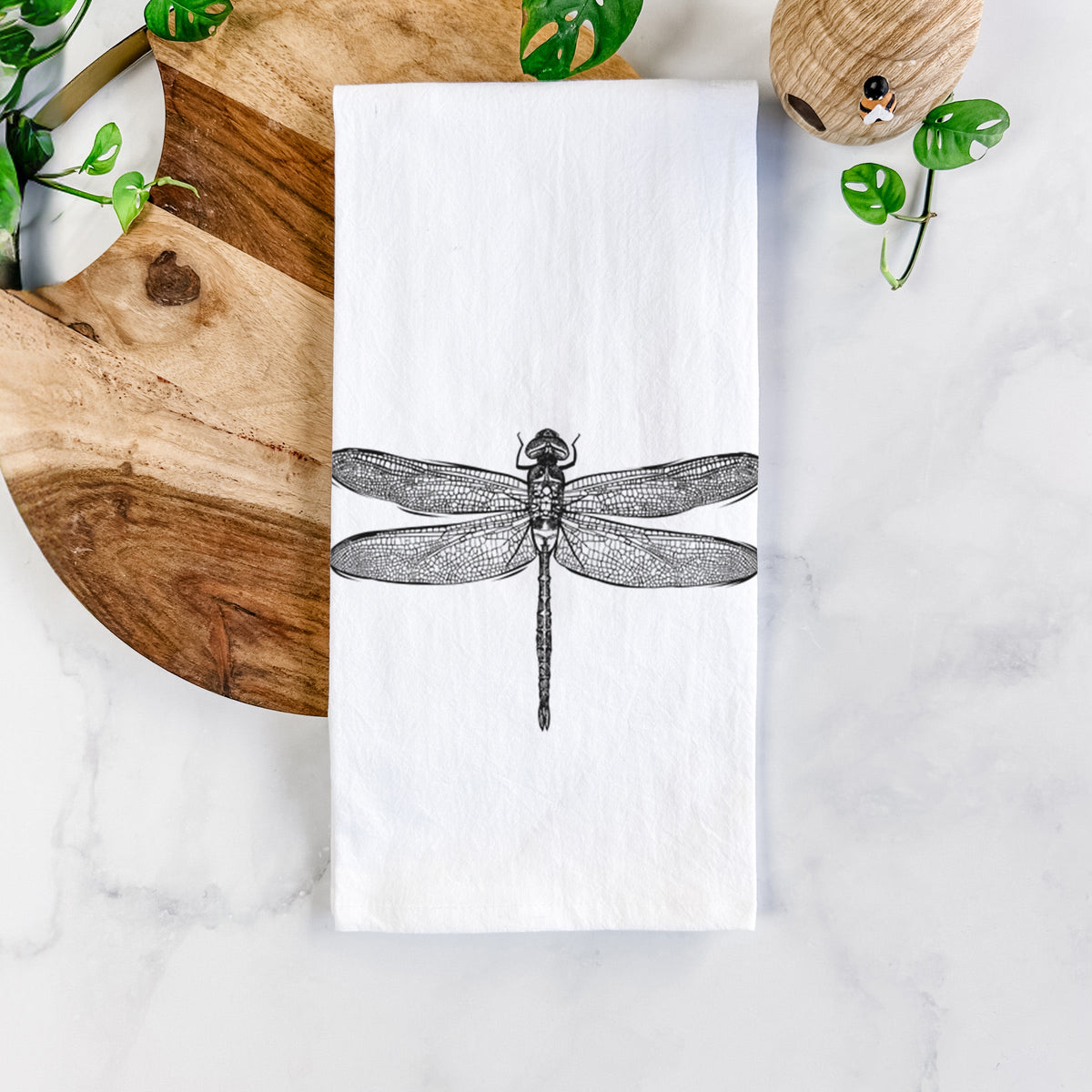 Anax Junius - Green Darner Dragonfly Tea Towel