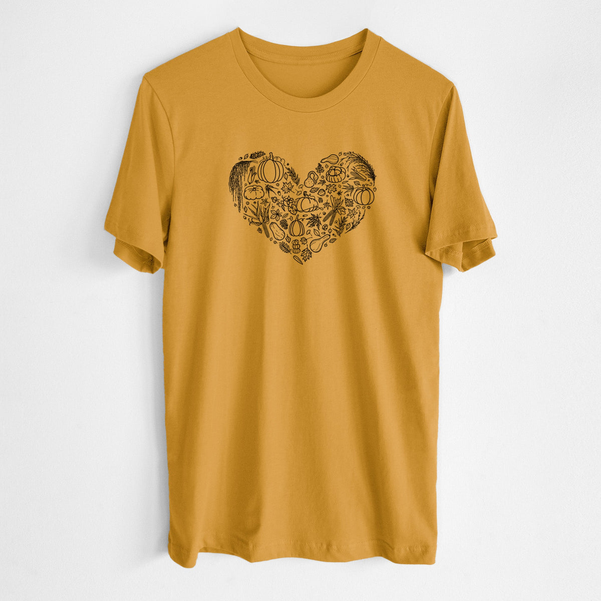 Heart Full of Fall - Lightweight 100% Cotton Unisex Crewneck