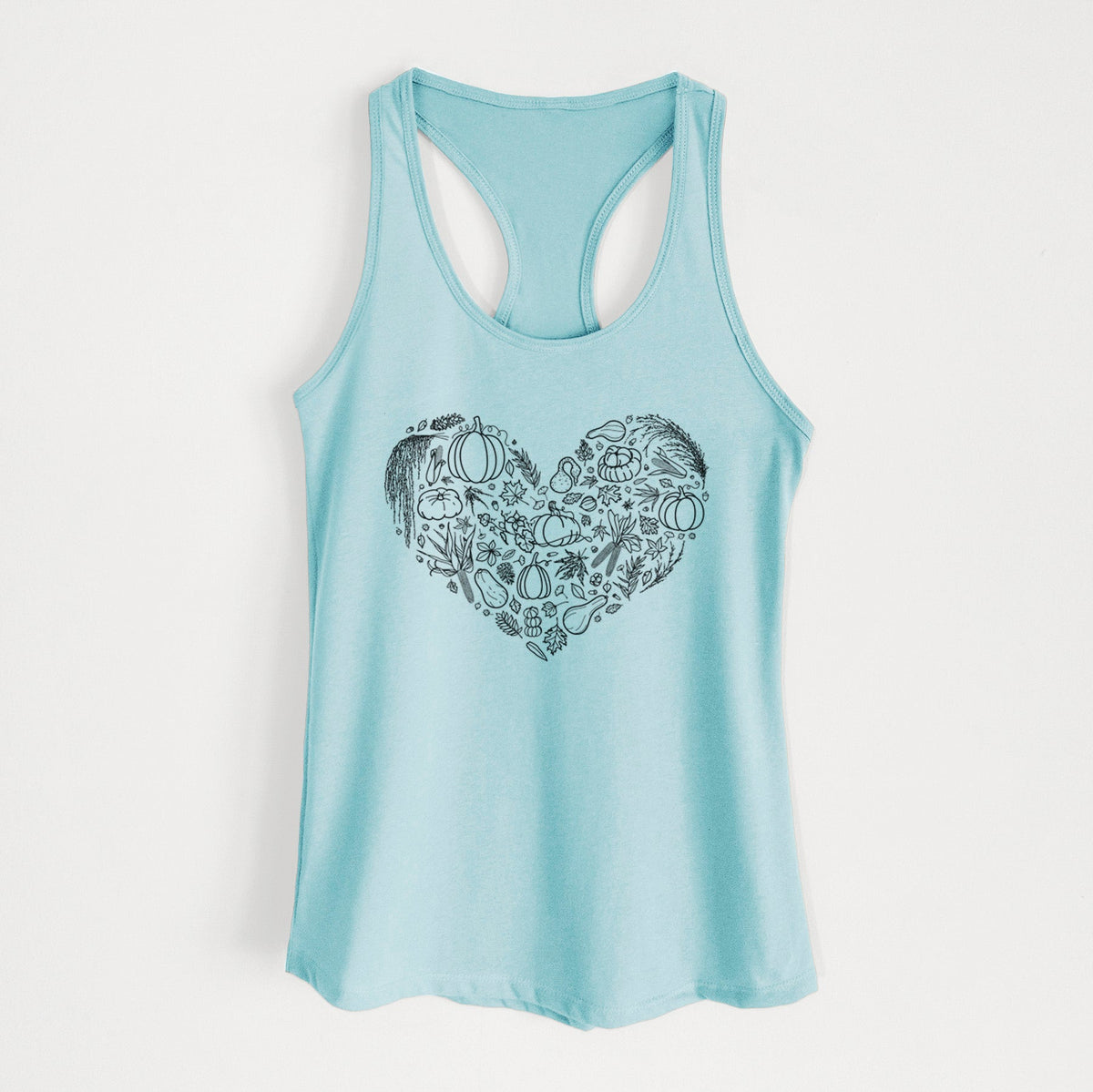 Heart Full of Fall - Women's Racerback Tanktop