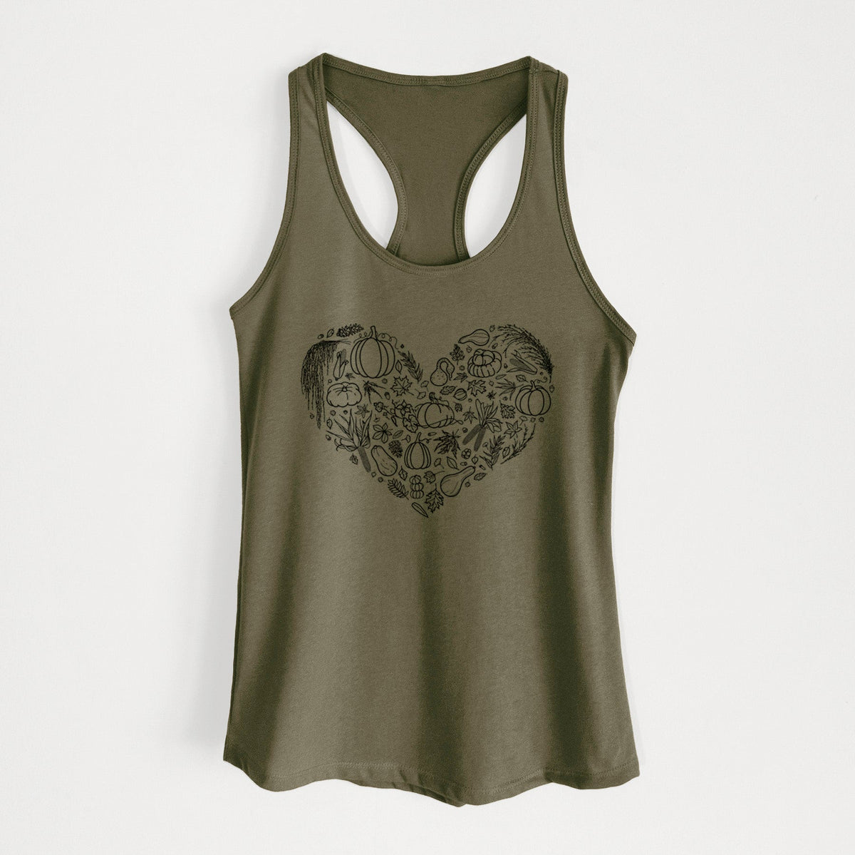 Heart Full of Fall - Women's Racerback Tanktop