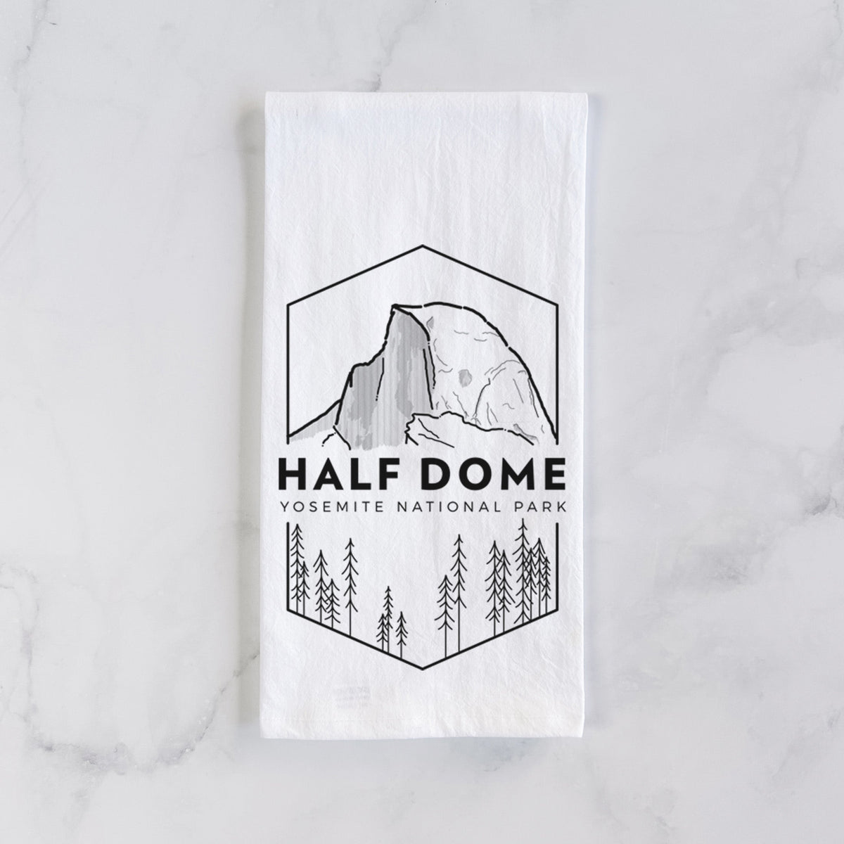 Half Dome - Yosemite National Park Tea Towel