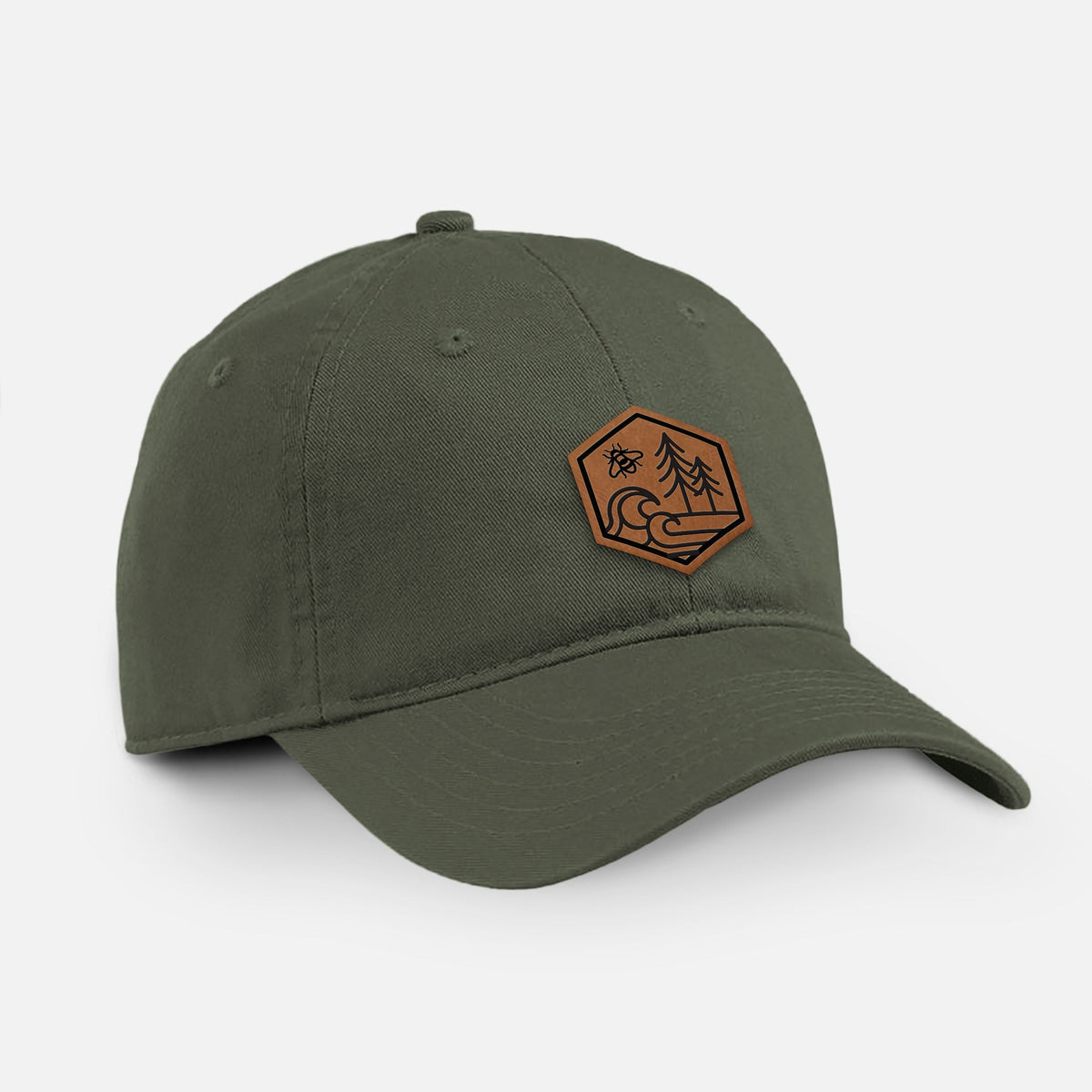 Harmonious Hexagon - 100% Cotton Dad Hat