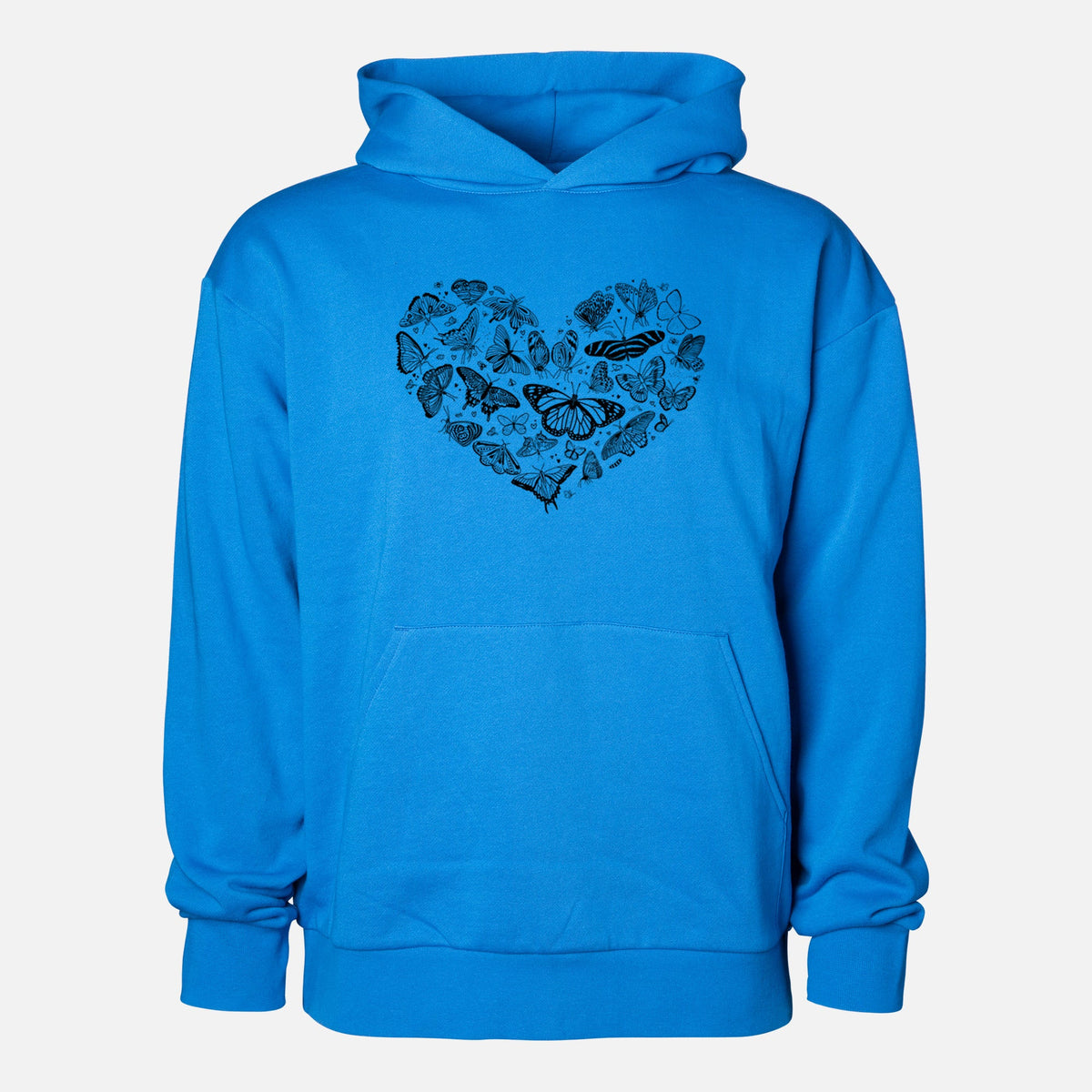 Heart Full of Butterflies  - Statement Midweight Hoodie