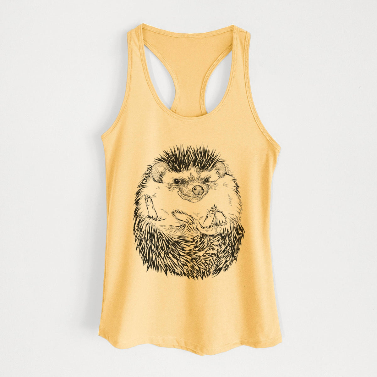 African Pygmy Hedgehog - Atelerix albiventris - Women's Racerback Tanktop