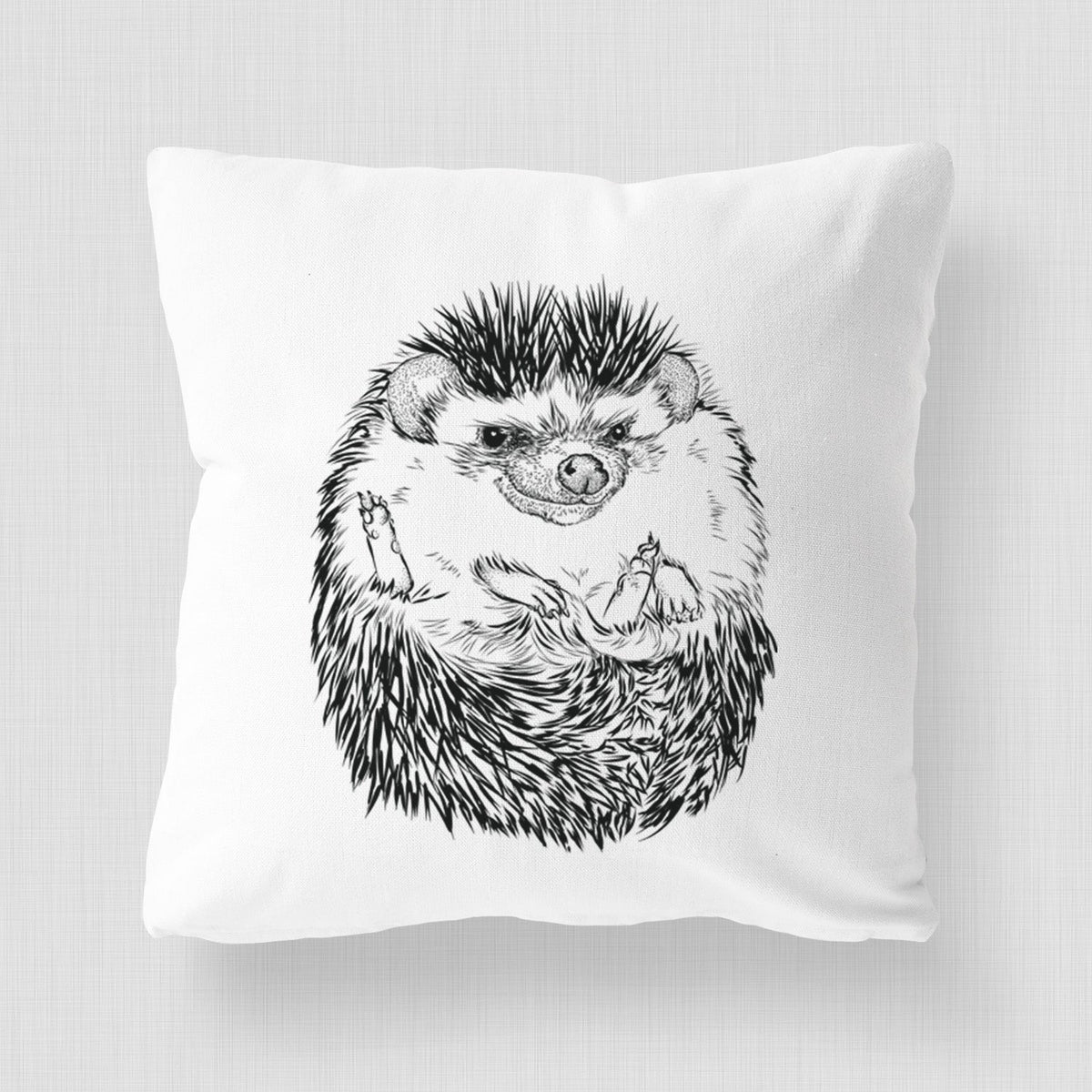 African Pygmy Hedgehog - Atelerix albiventris - Throw Pillow Cover
