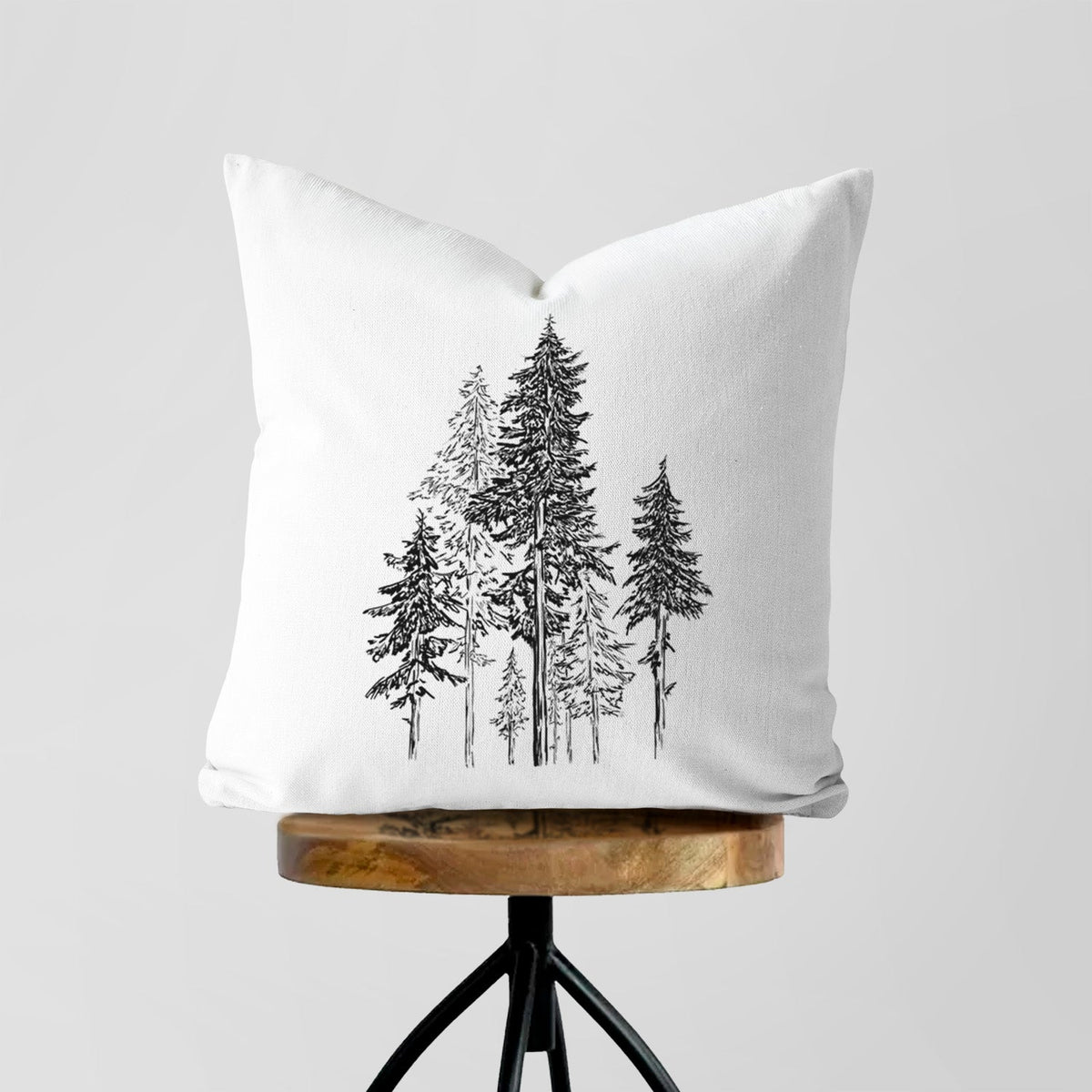 Hemlock Forest - Throw Pillow Cover