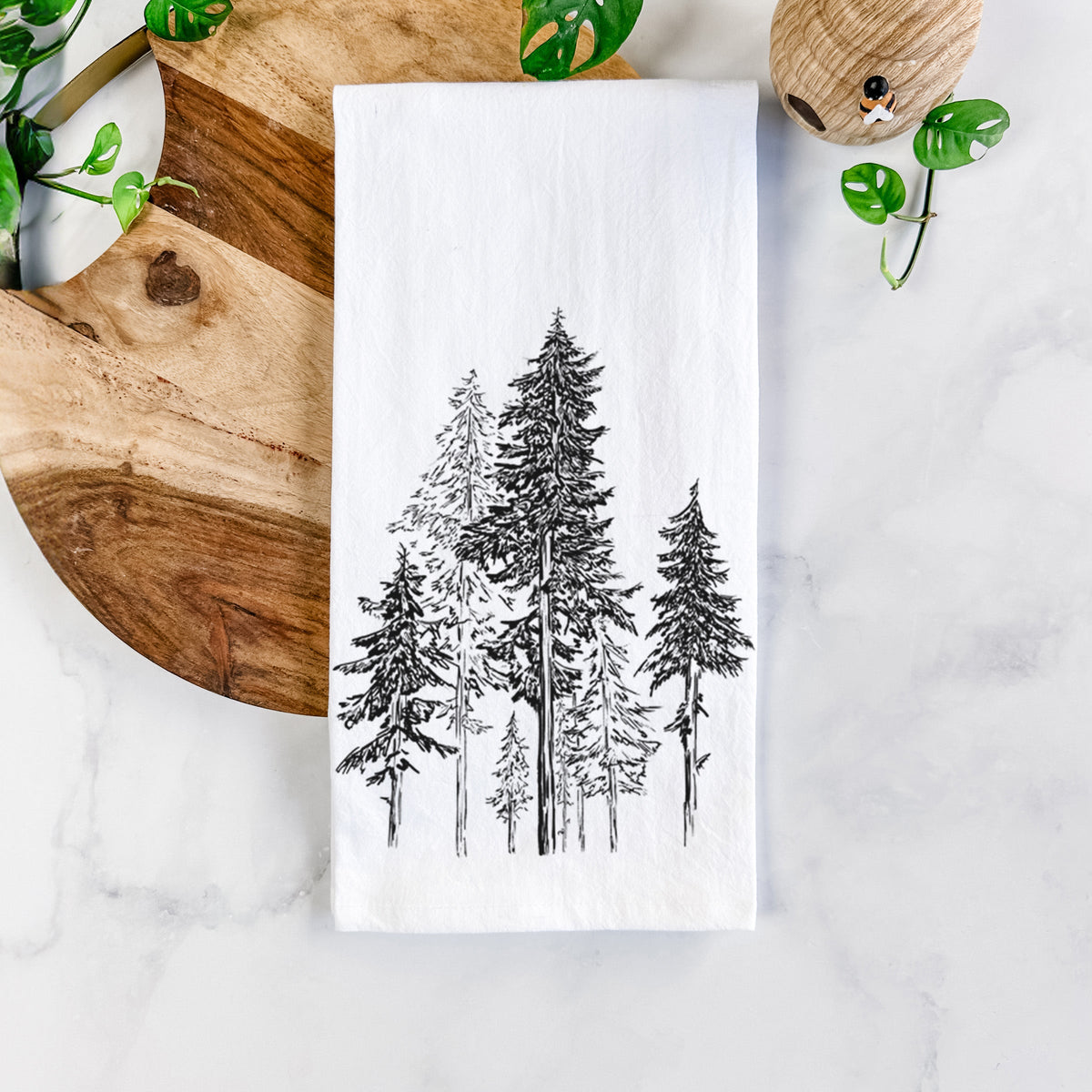 Hemlock Forest Tea Towel