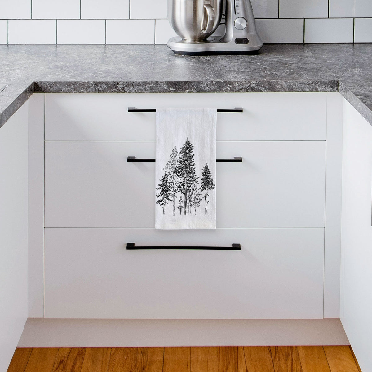 Hemlock Forest Tea Towel