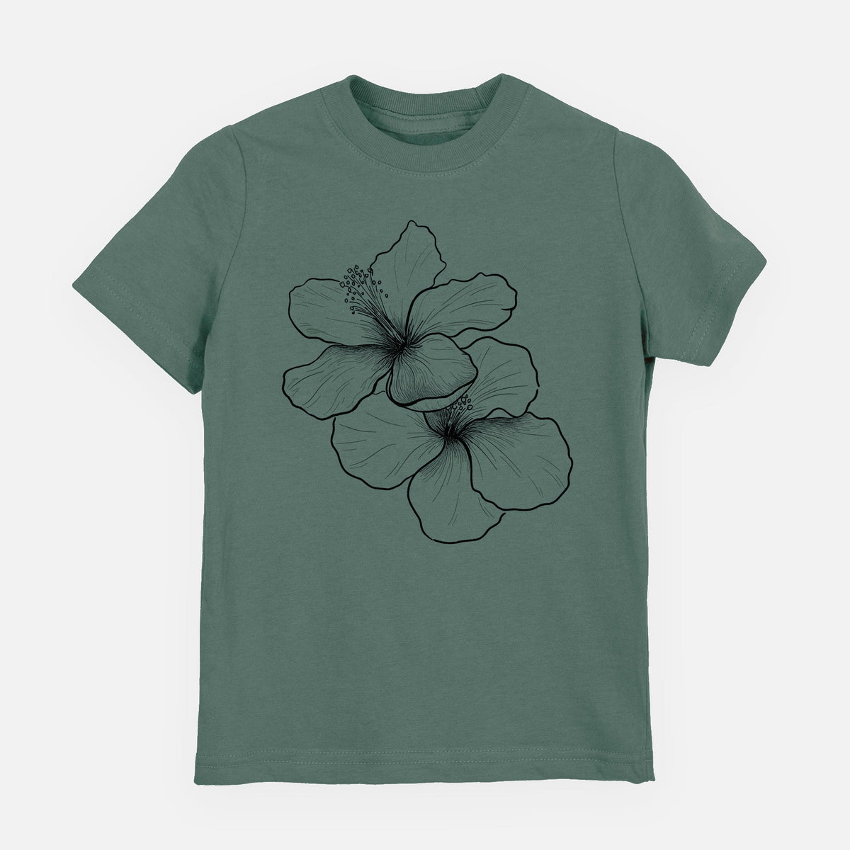 Hibiscus Flowers - Toddler/Youth Shirt