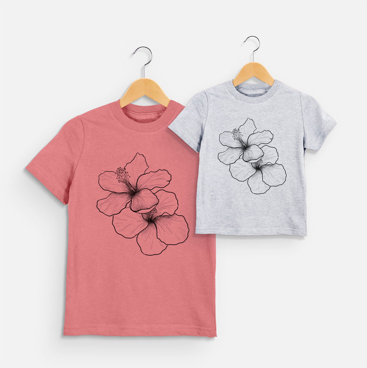 Hibiscus Flowers - Toddler/Youth Shirt