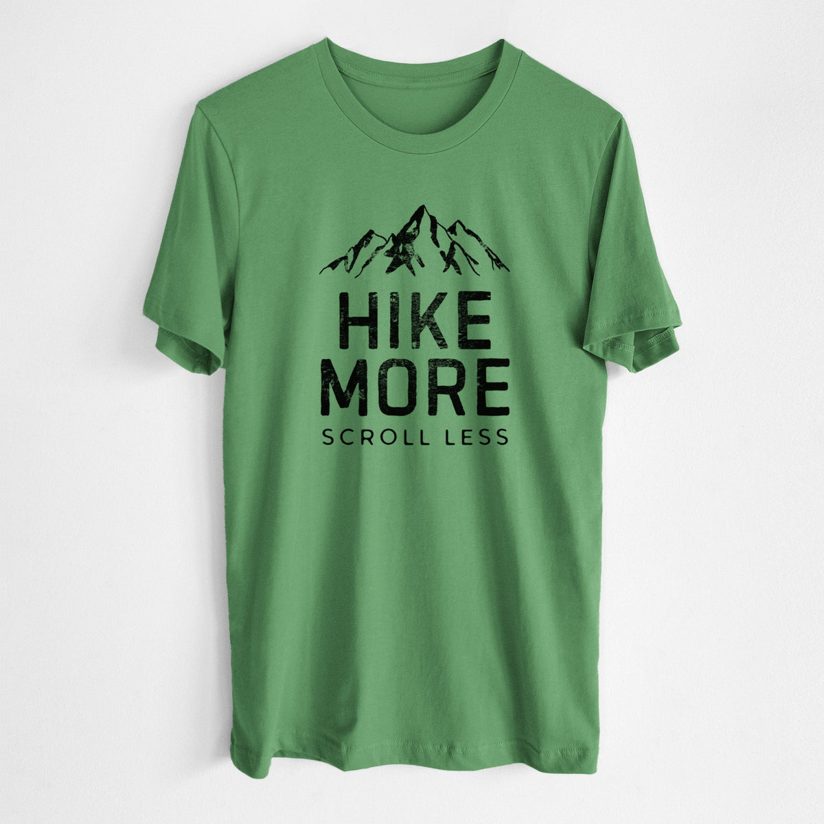 Hike More - Scroll Less - Lightweight 100% Cotton Unisex Crewneck