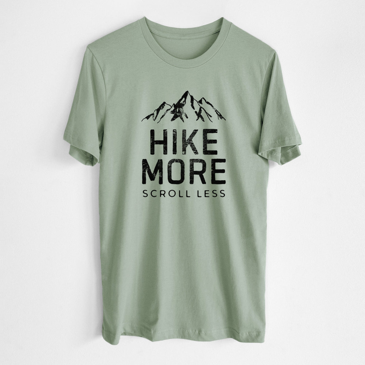 Hike More - Scroll Less - Lightweight 100% Cotton Unisex Crewneck