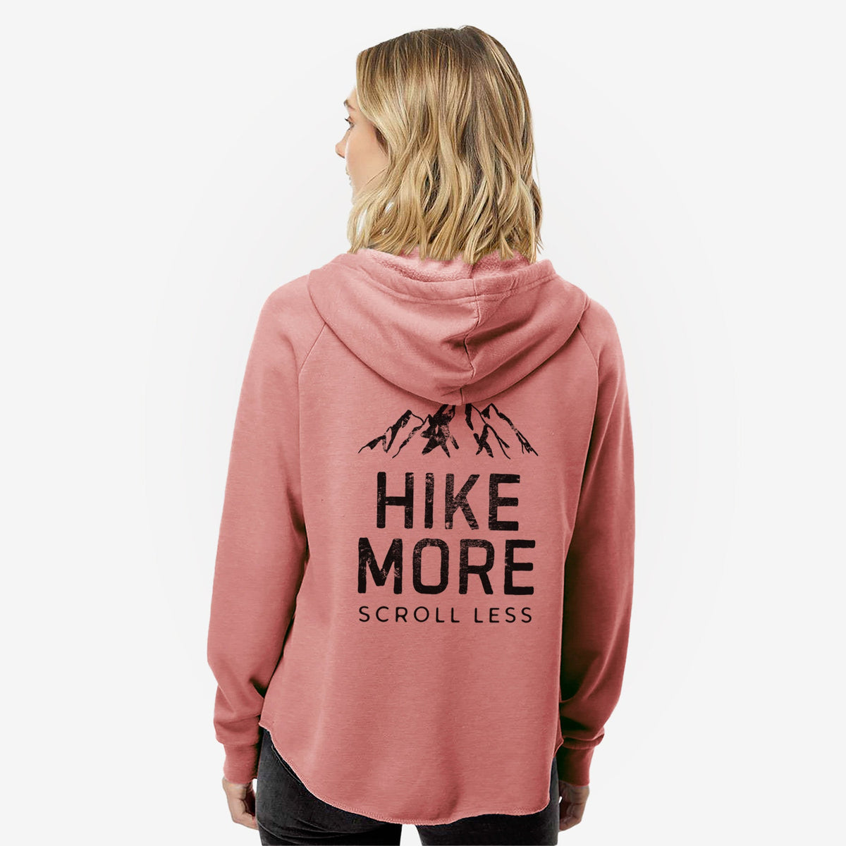 Hike More - Scroll Less - Women's Cali Wave Zip-Up Sweatshirt